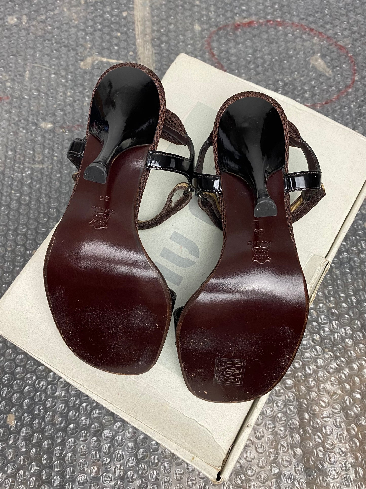SS 99 Miu Miu Strap Heels