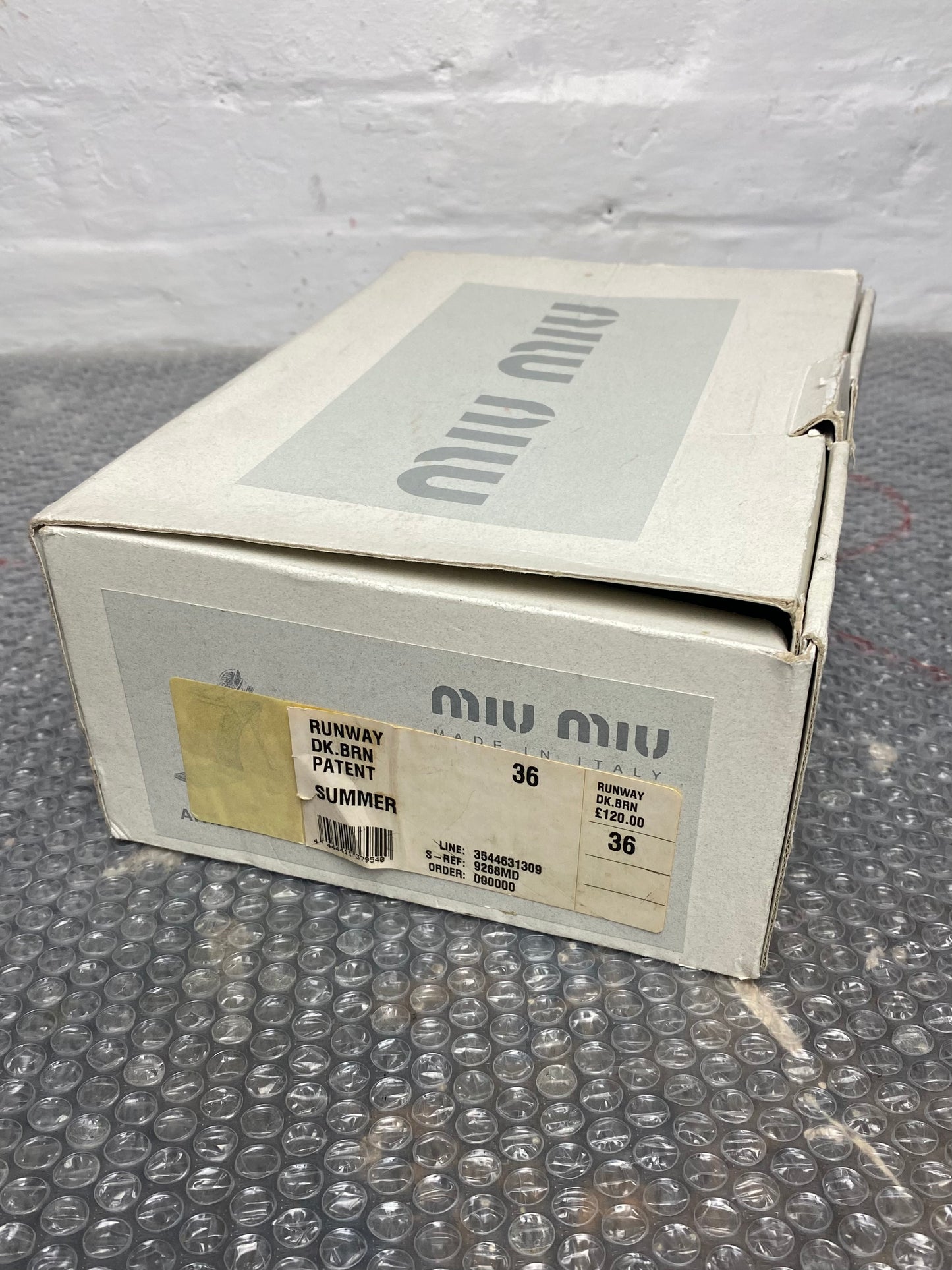 SS 99 Miu Miu Strap Heels