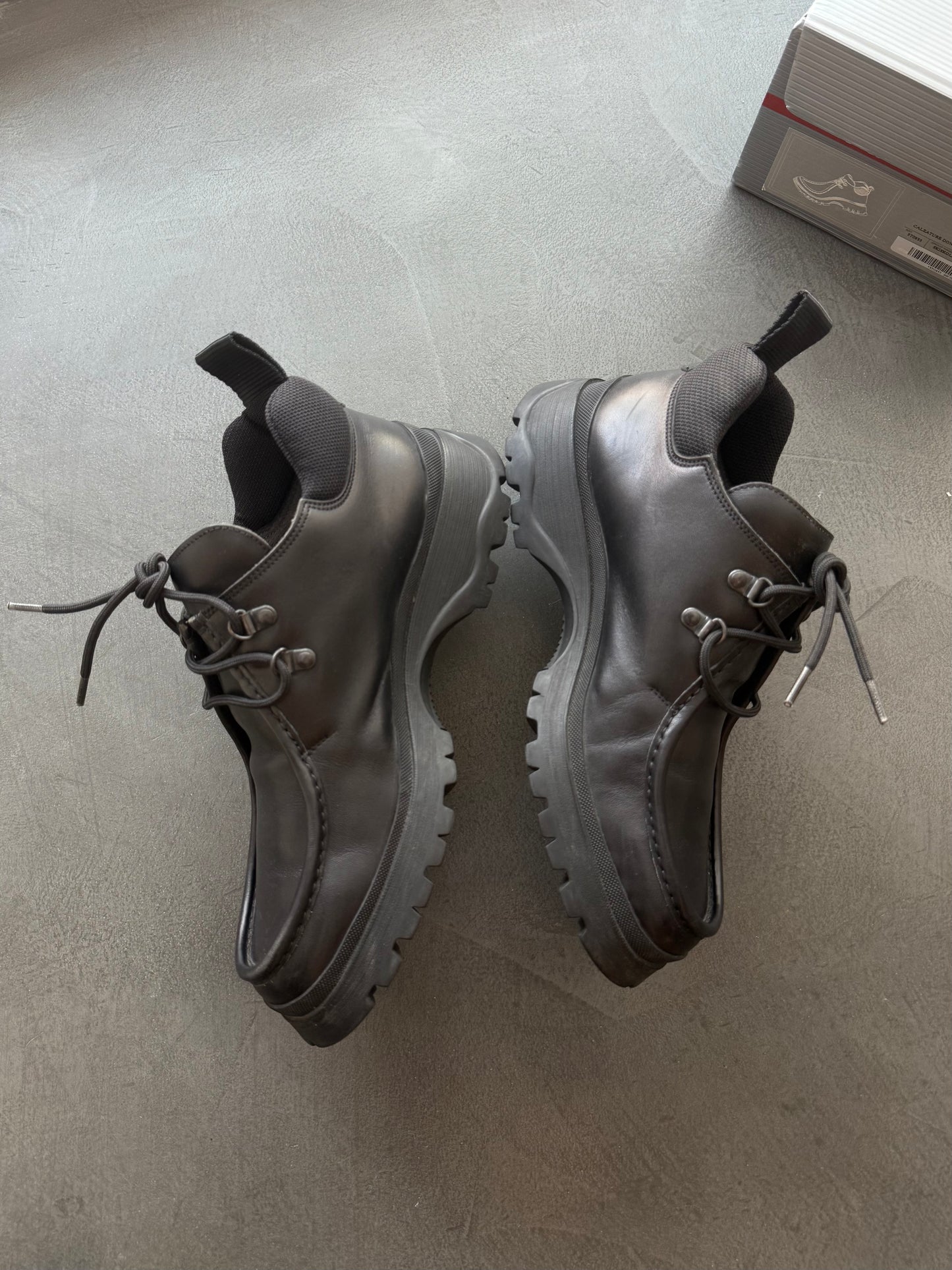 Prada Sport Lug Sole Boots