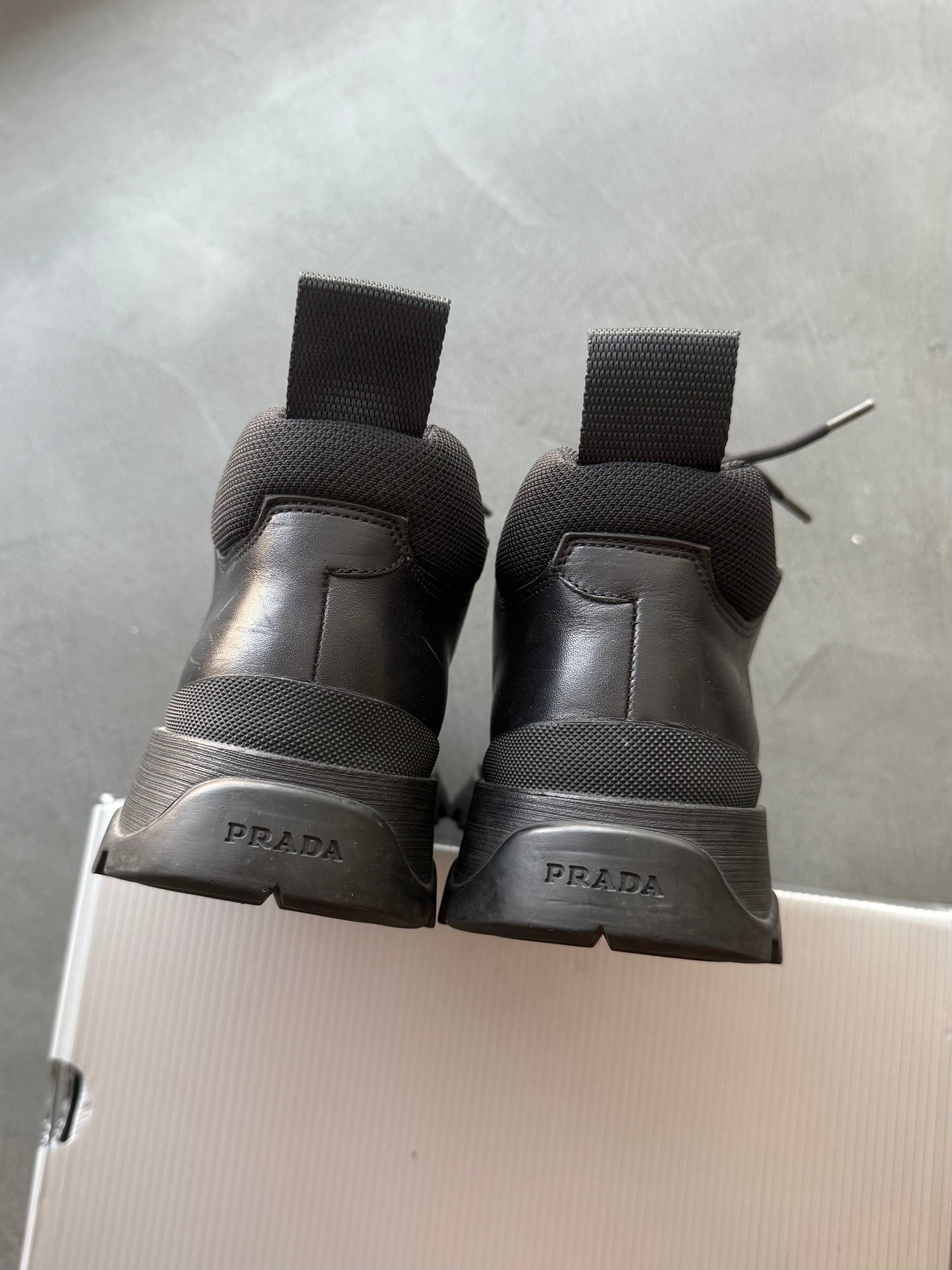 Prada Sport Lug Sole Boots