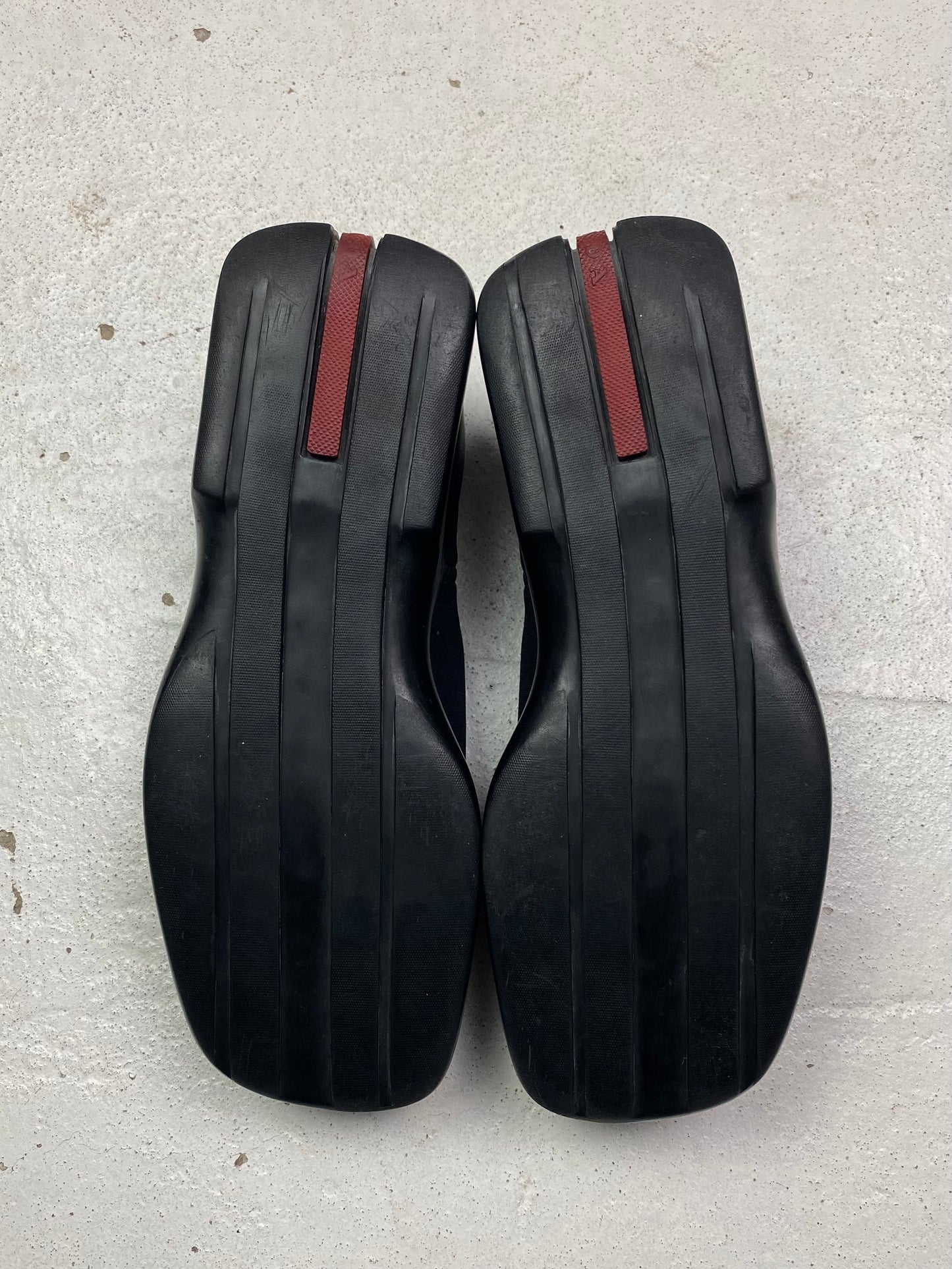 FW 99 Prada Sport Neoprene Slip-On Trainers