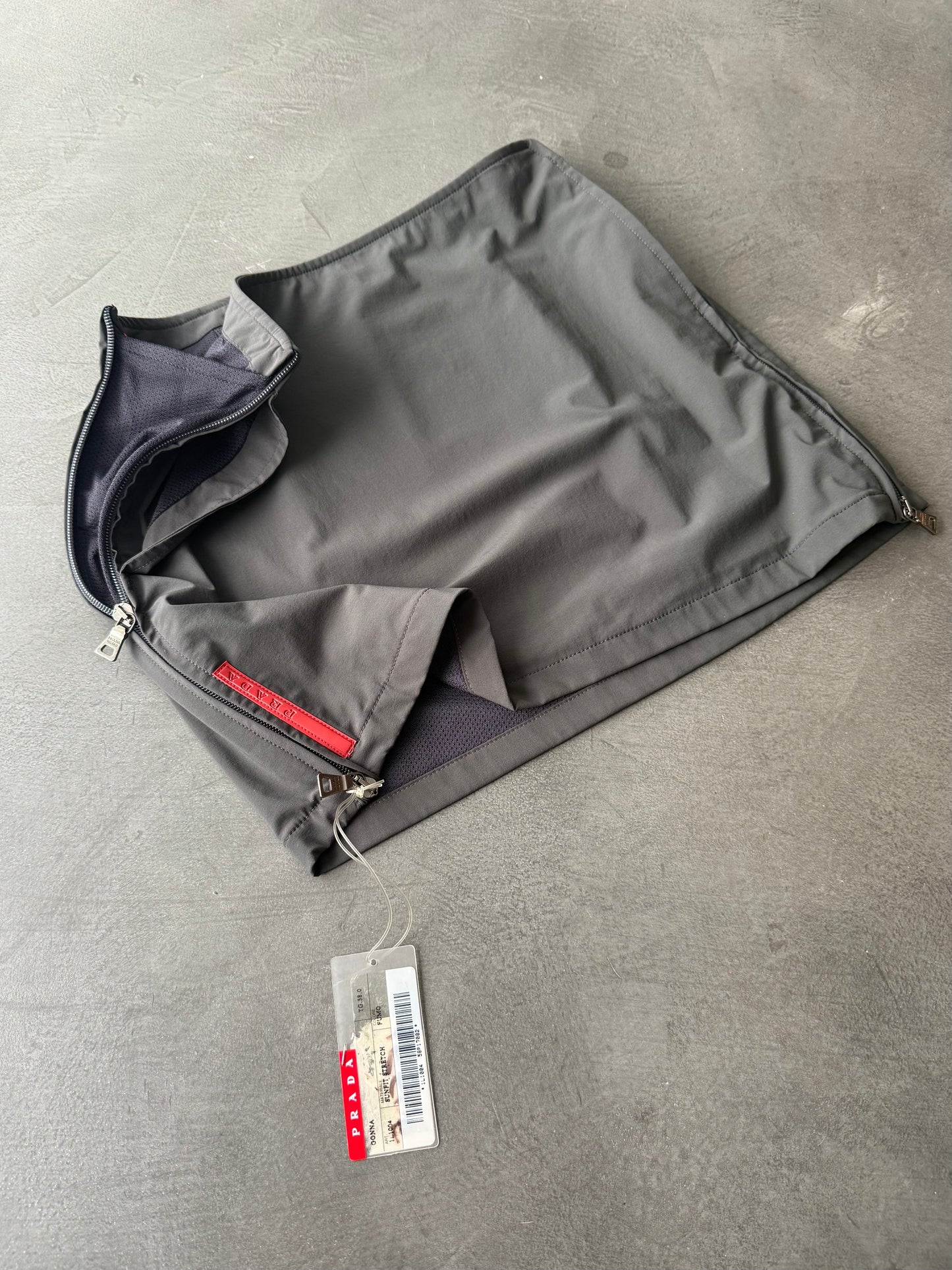 SS 99 Prada Sport Mini Skirt