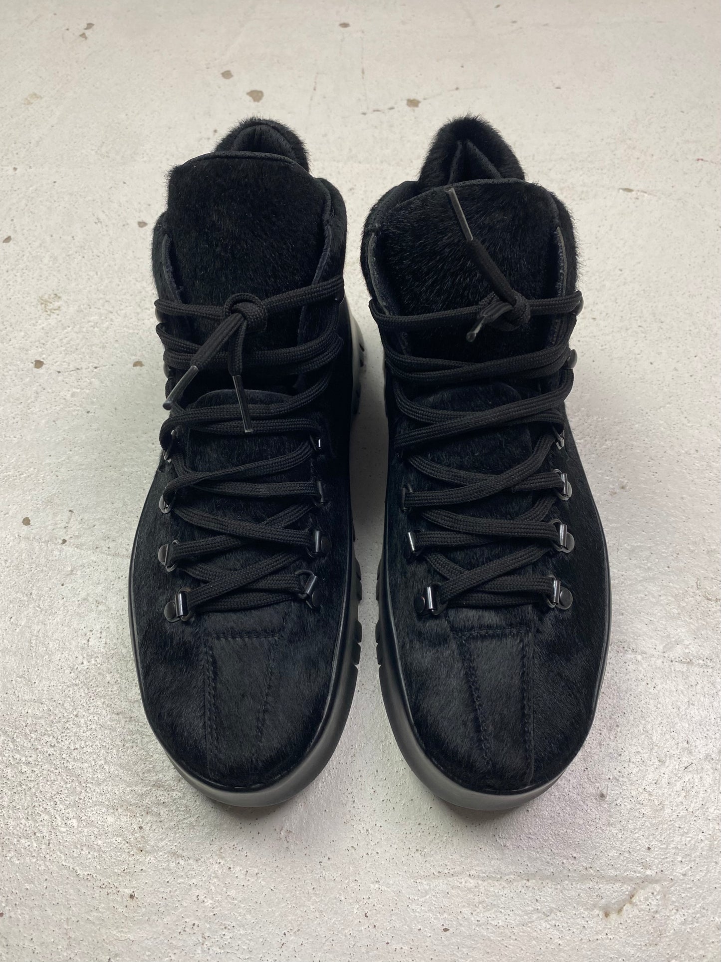 Prada Sport Pony Hair Hiking Boots