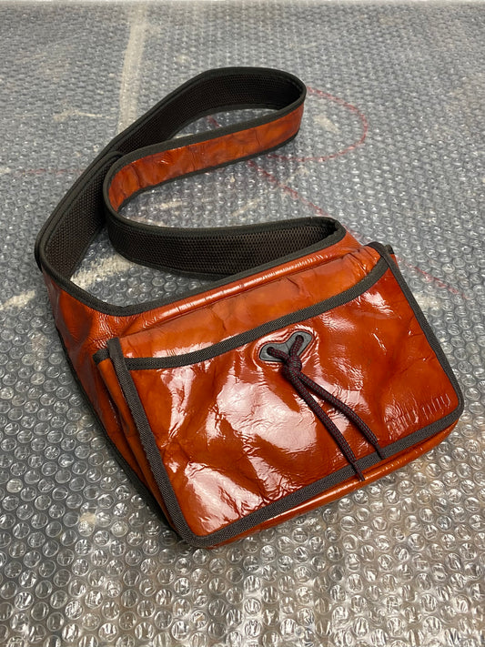 FW 99 Miu Miu Patent Sidebag