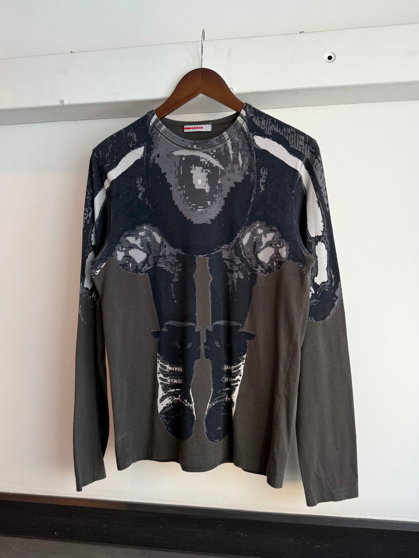 Prada Sport Thermal Graphic Longsleeve
