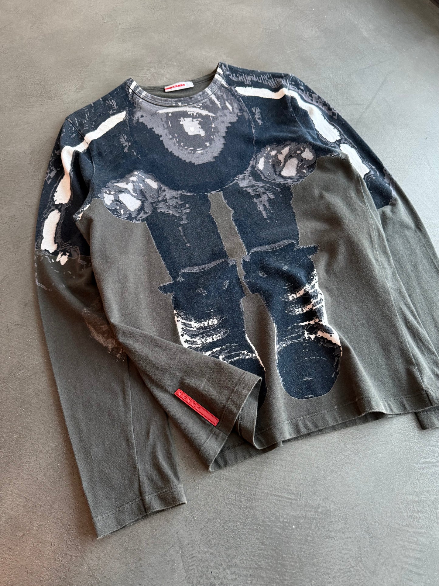 Prada Sport Thermal Graphic Longsleeve