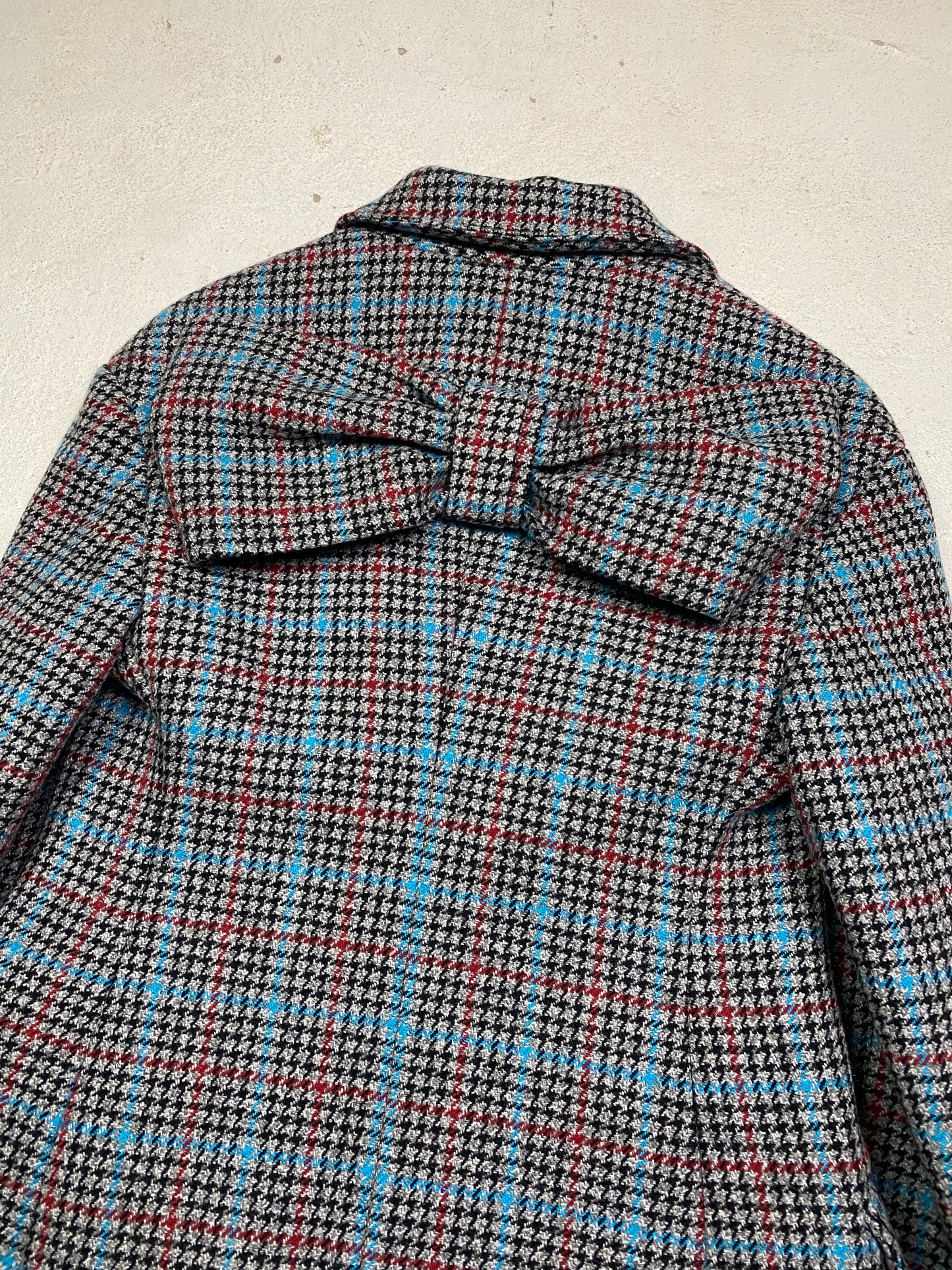 FW 18 Prada Wool Houndstooth Coat