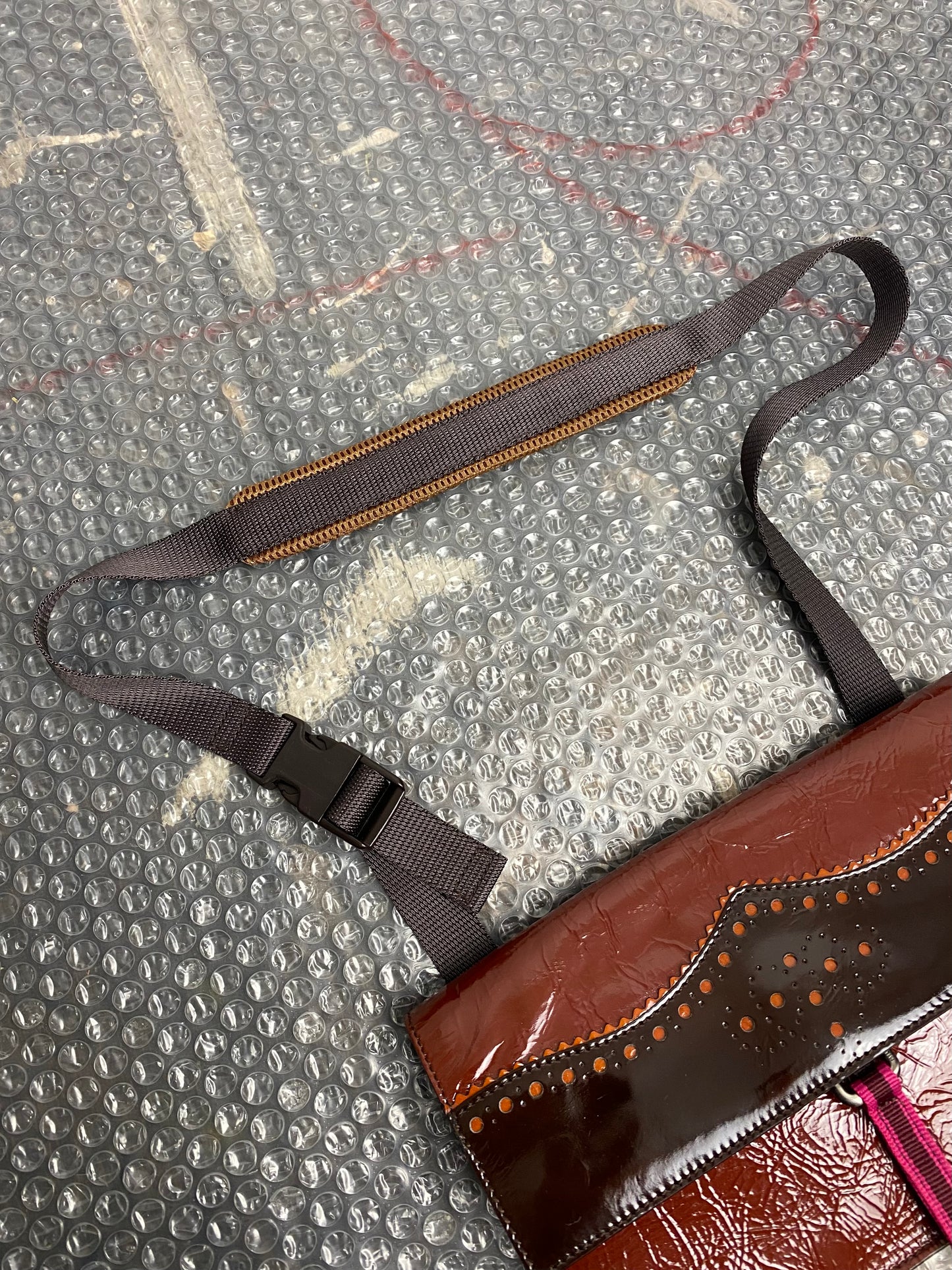 FW 99 Miu Miu Patent Shoulder Bag