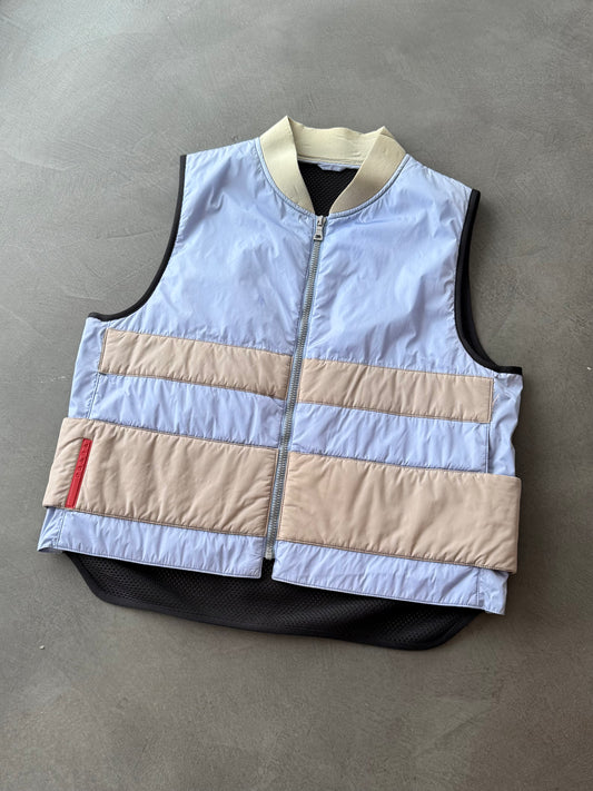 SS 00 Prada Sport Nylon & Mesh Vest