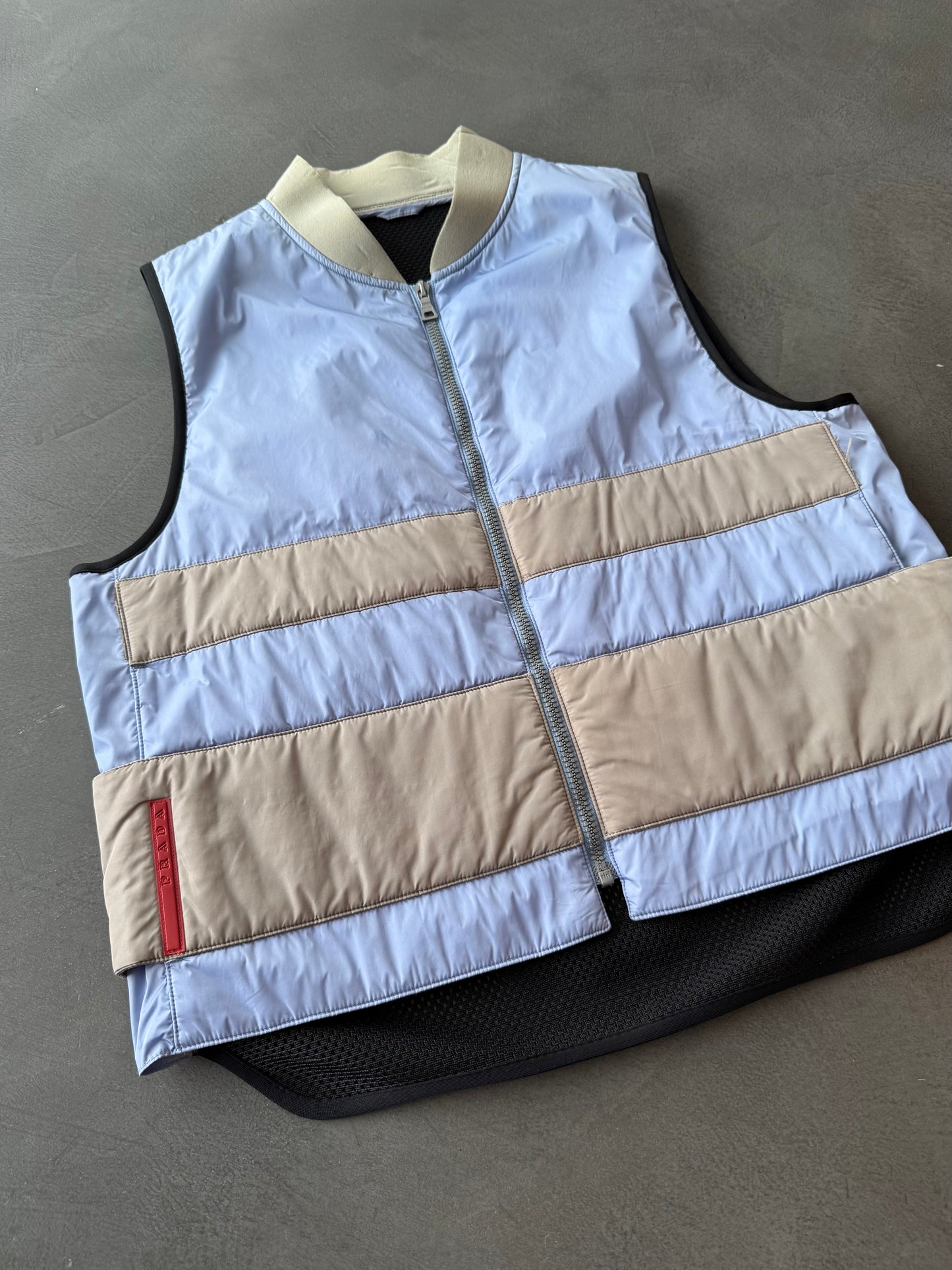 SS 00 Prada Sport Nylon & Mesh Vest