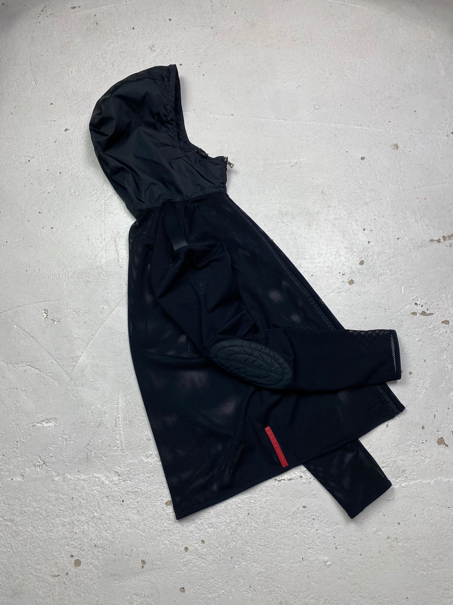 SS 00 Prada Sport Mesh Hoodie