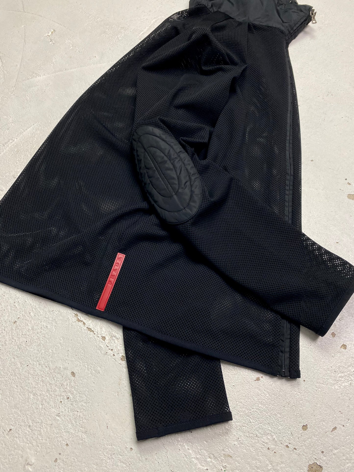 SS 00 Prada Sport Mesh Hoodie