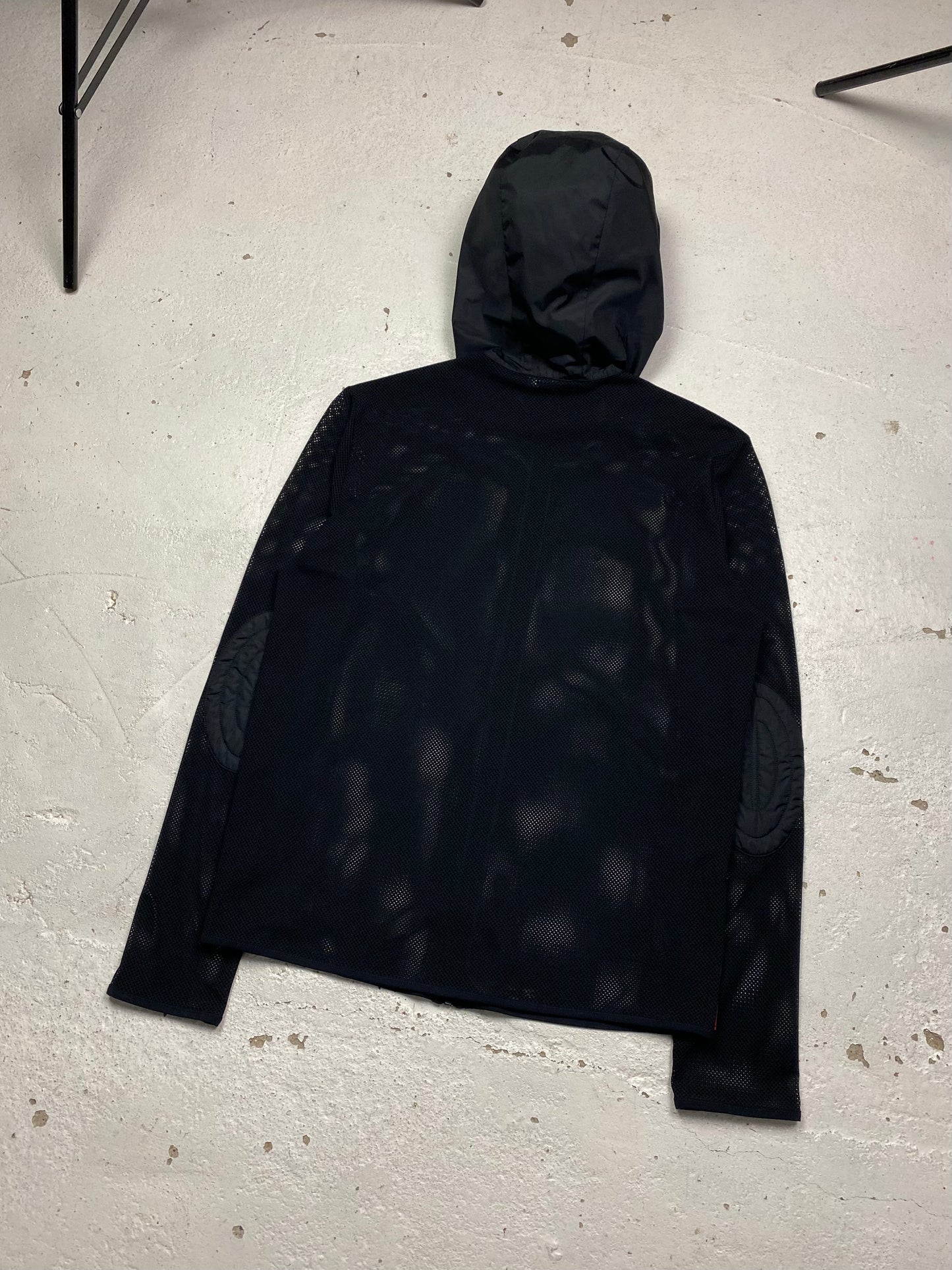 SS 00 Prada Sport Mesh Hoodie