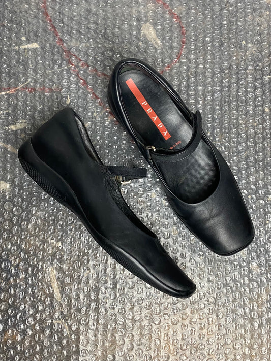 Prada Sport Mary Janes