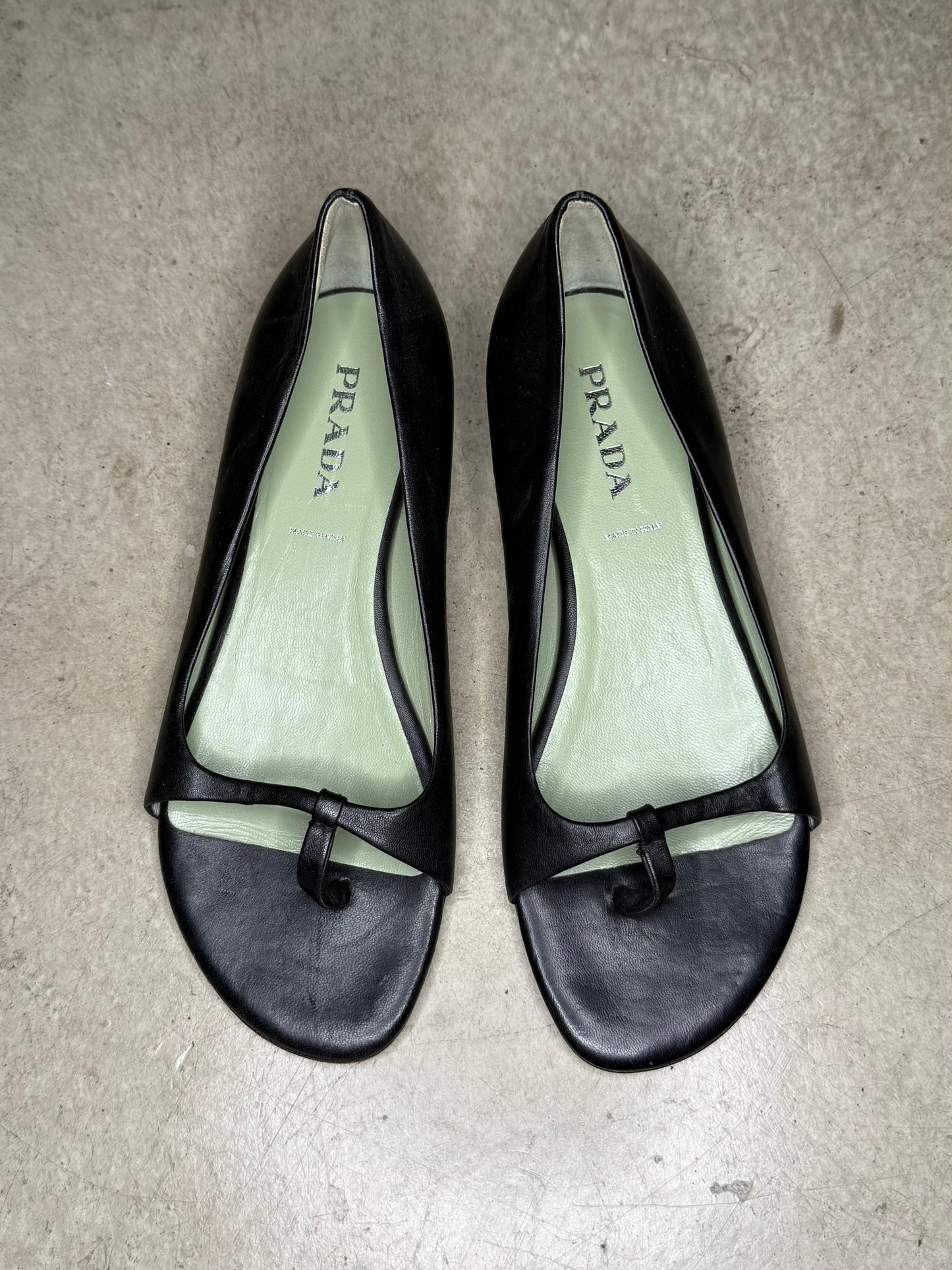 SS 03 Prada Open Toe Sandals