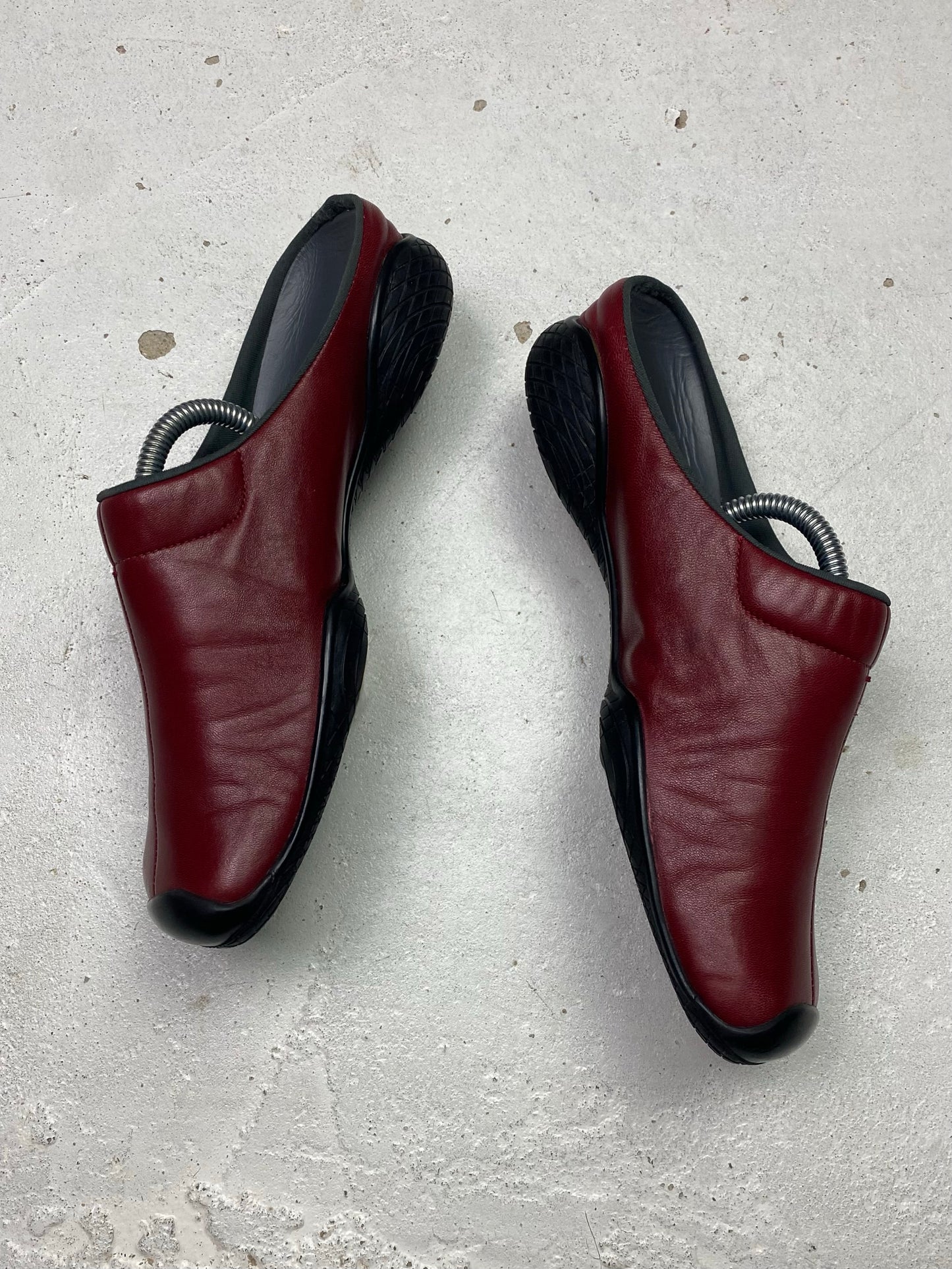 Prada Sport Leather Mules