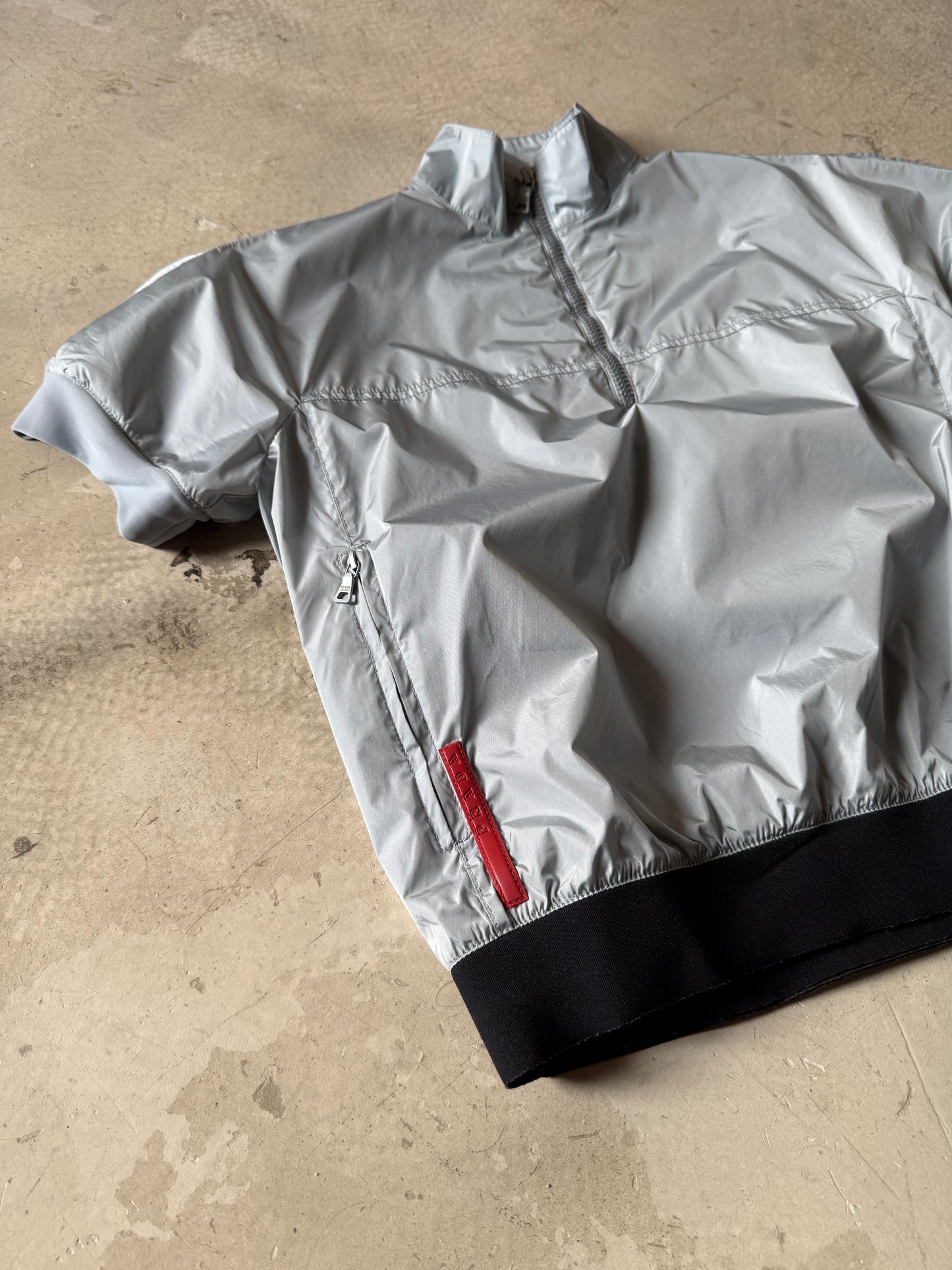 SS 99 Prada Sport Cropped Tech Top