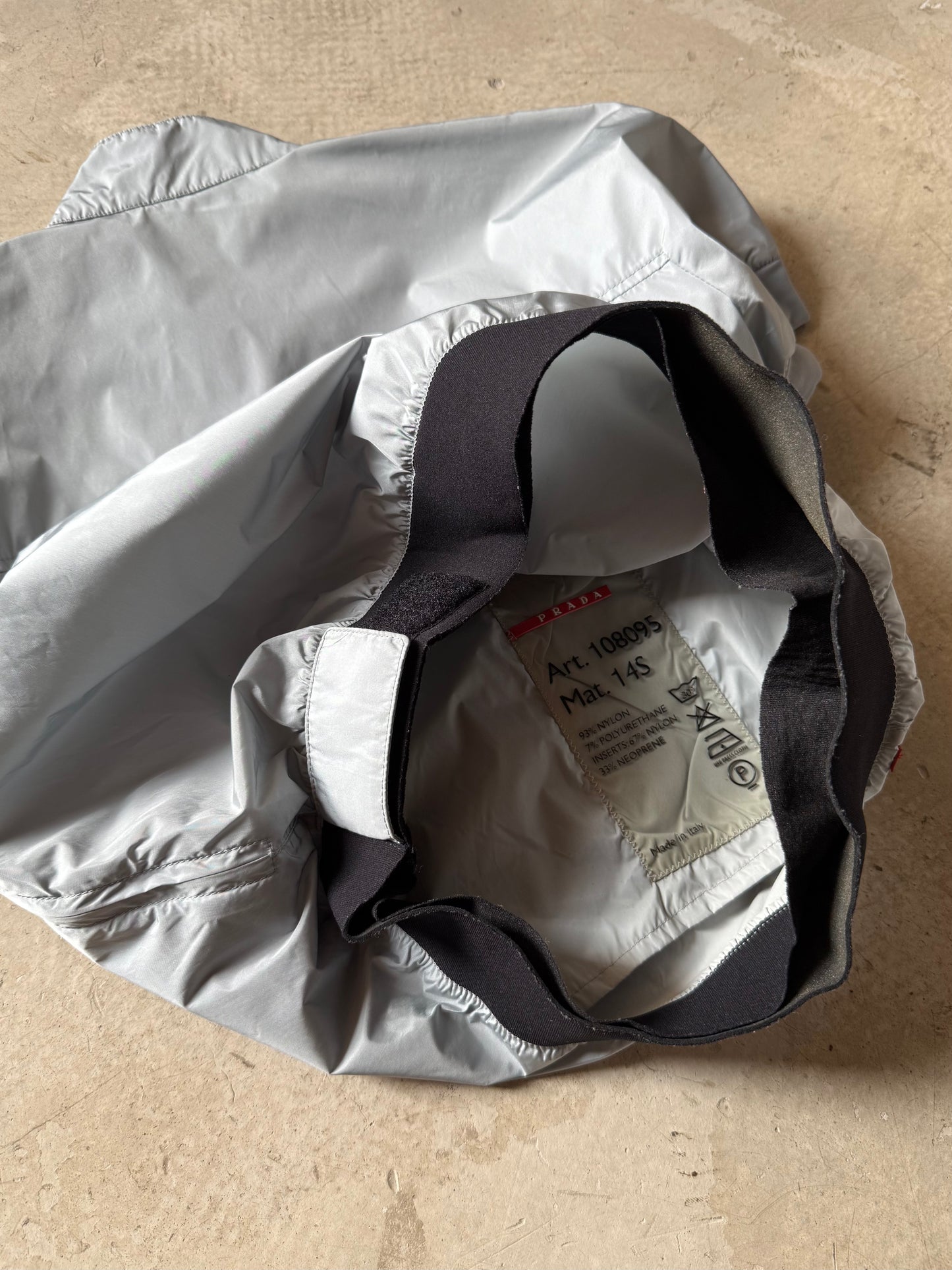 SS 99 Prada Sport Cropped Tech Top