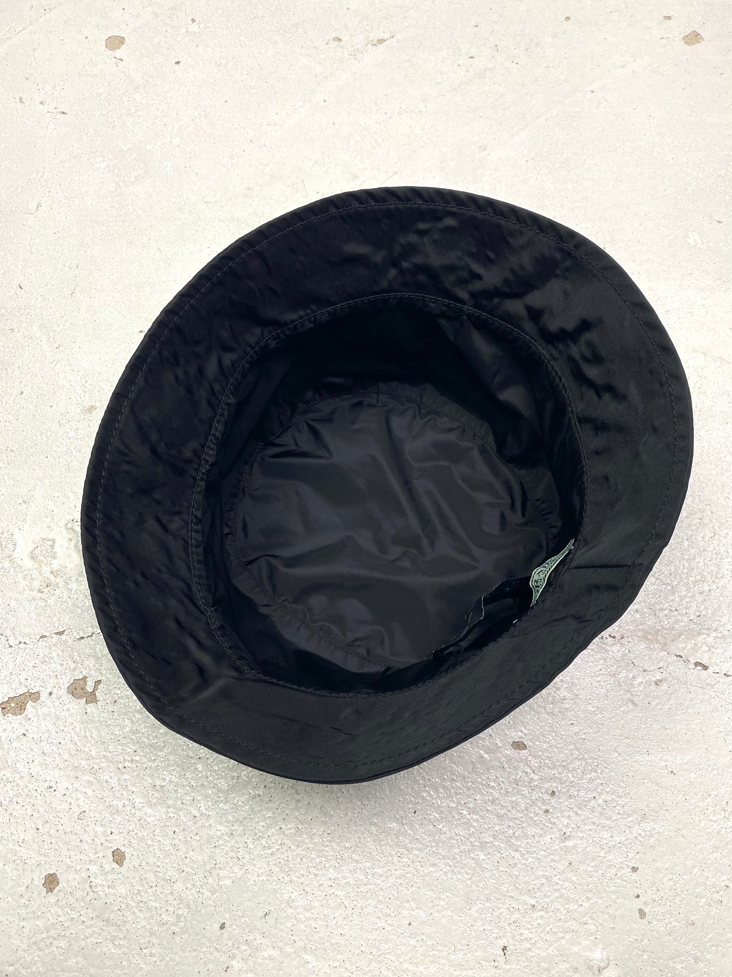 FW 04 Prada Nylon Collage Bucket Hat