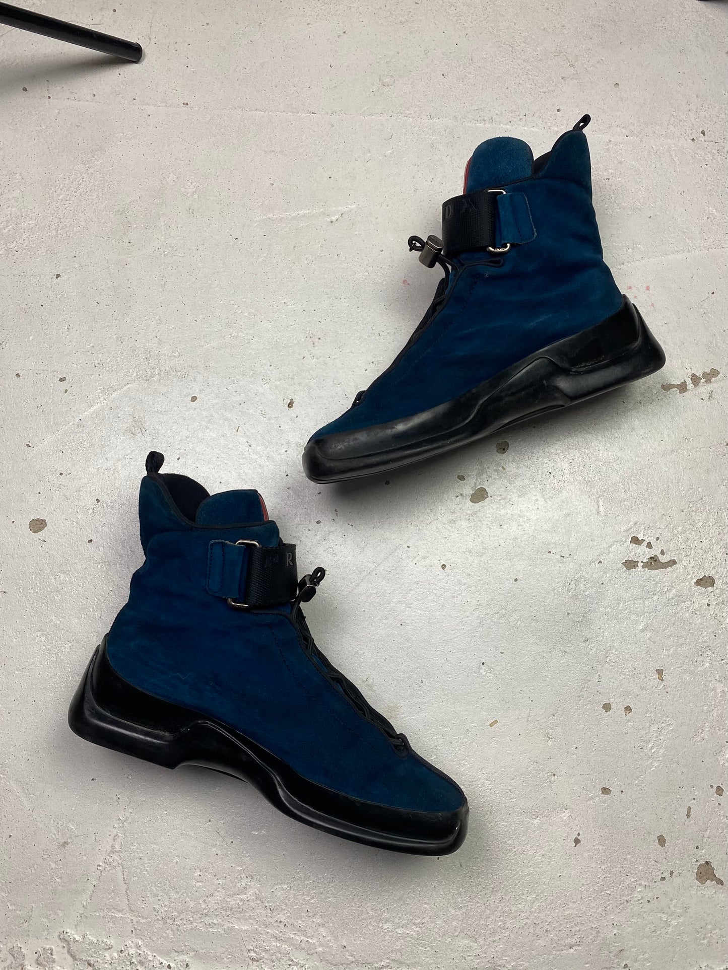 FW 99 Prada Sport Suede Boots