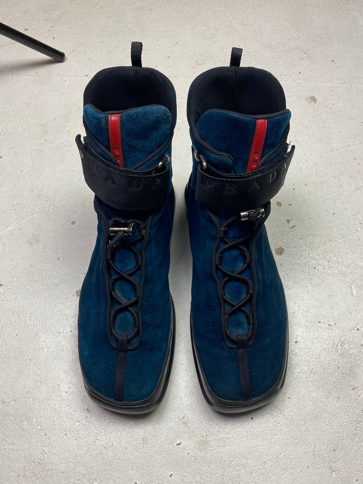 FW 99 Prada Sport Suede Boots