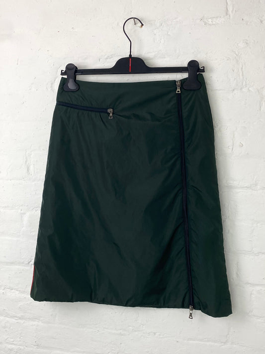 FW 99 Prada Sport Tech Zip Skirt