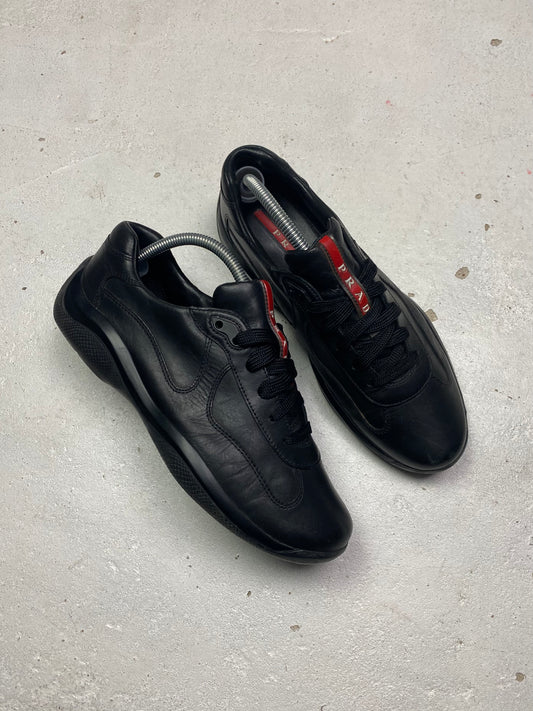 Prada Americas Cup Leather Trainers