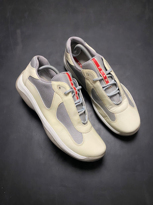 Prada Americas Cup Patent Trainers