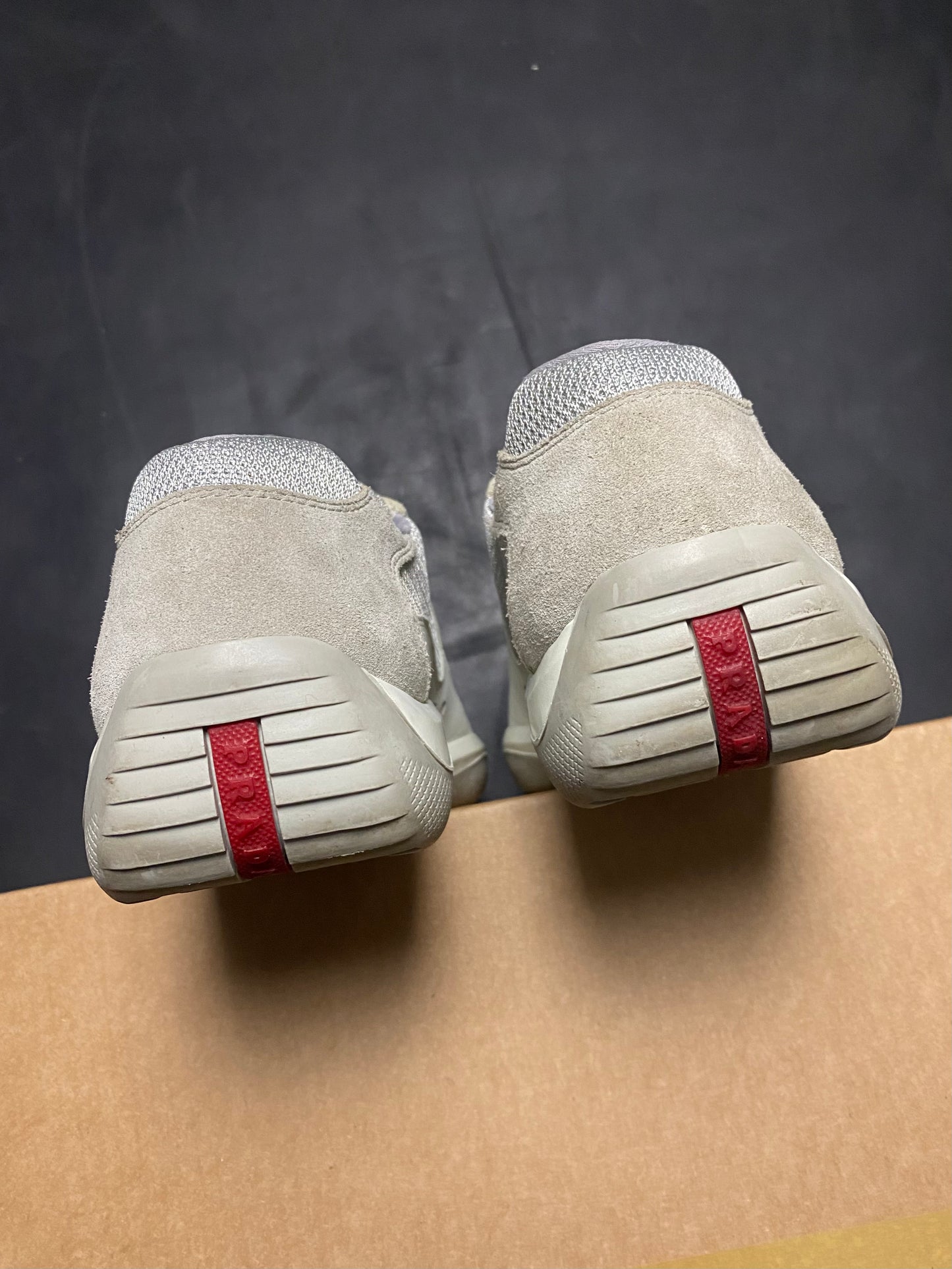 Prada Americas Cup Velcro Trainers