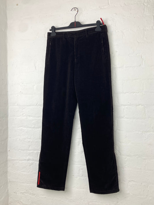Prada Sport Corduroy Trousers