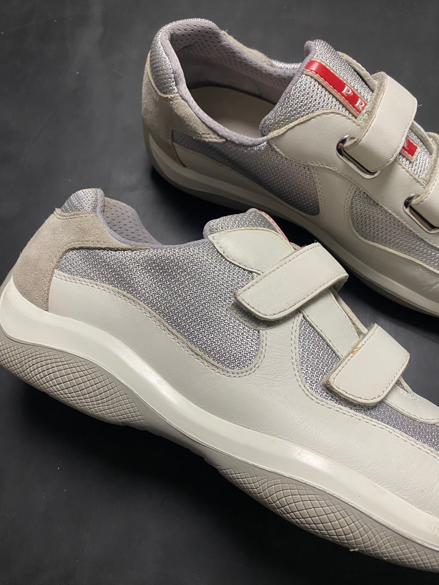 Prada Americas Cup Velcro Trainers