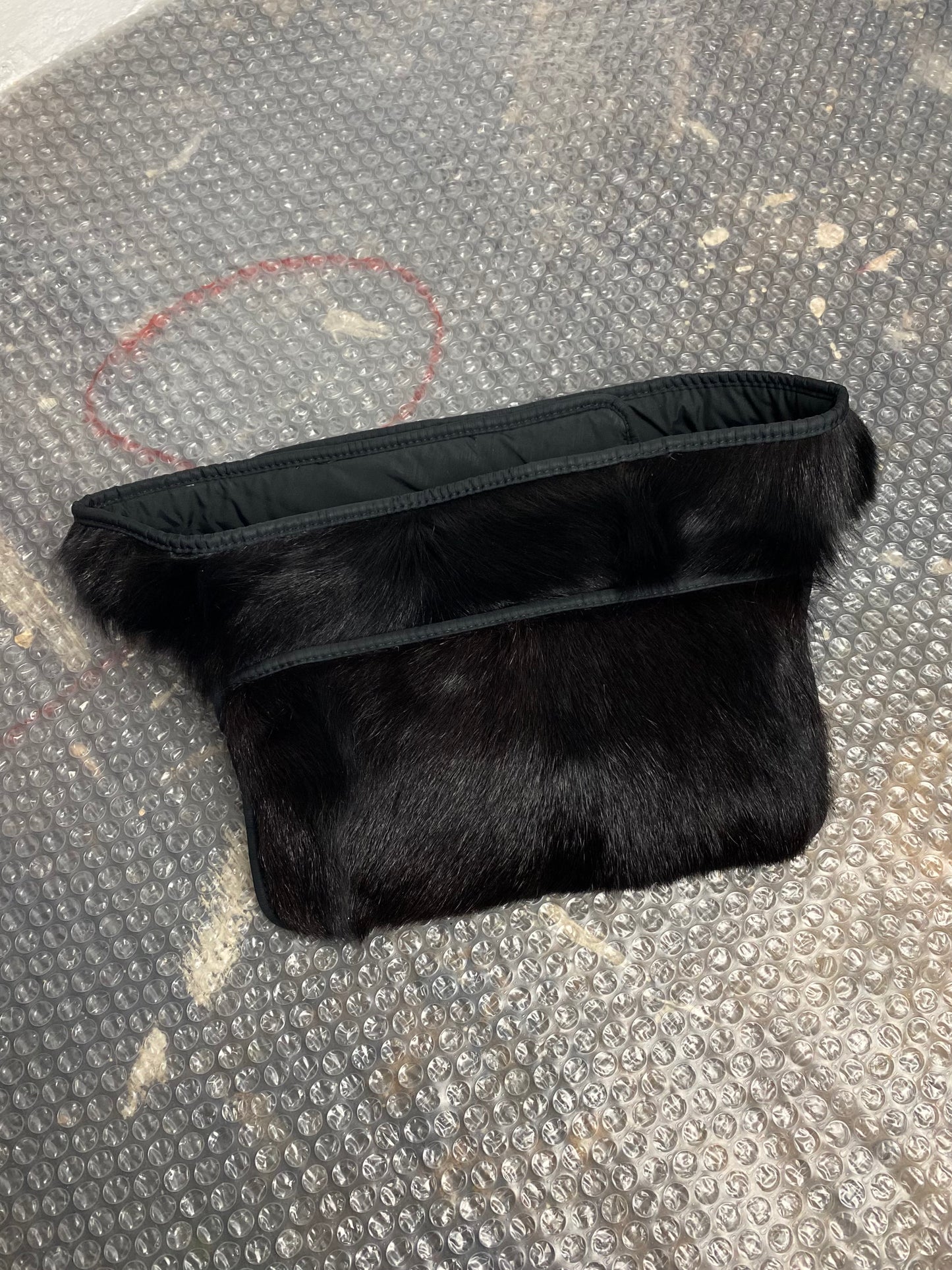 FW 99 Prada Sport Reversible Fur Waist Bag