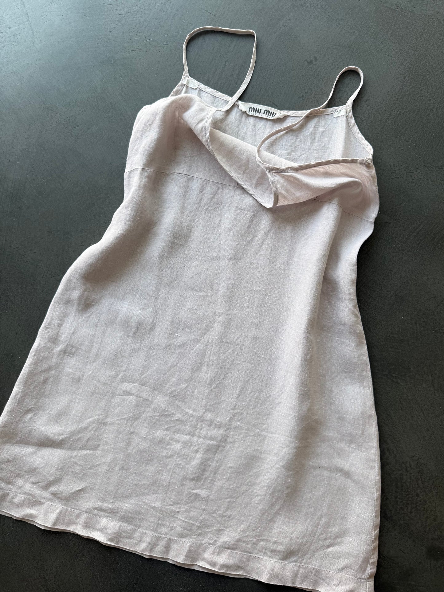SS 94 Miu Miu Linen Dress