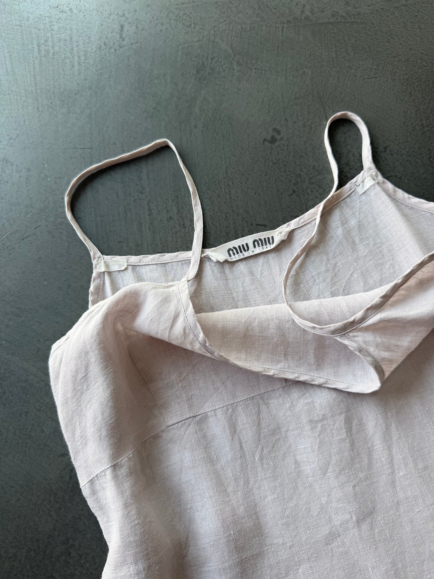 SS 94 Miu Miu Linen Dress