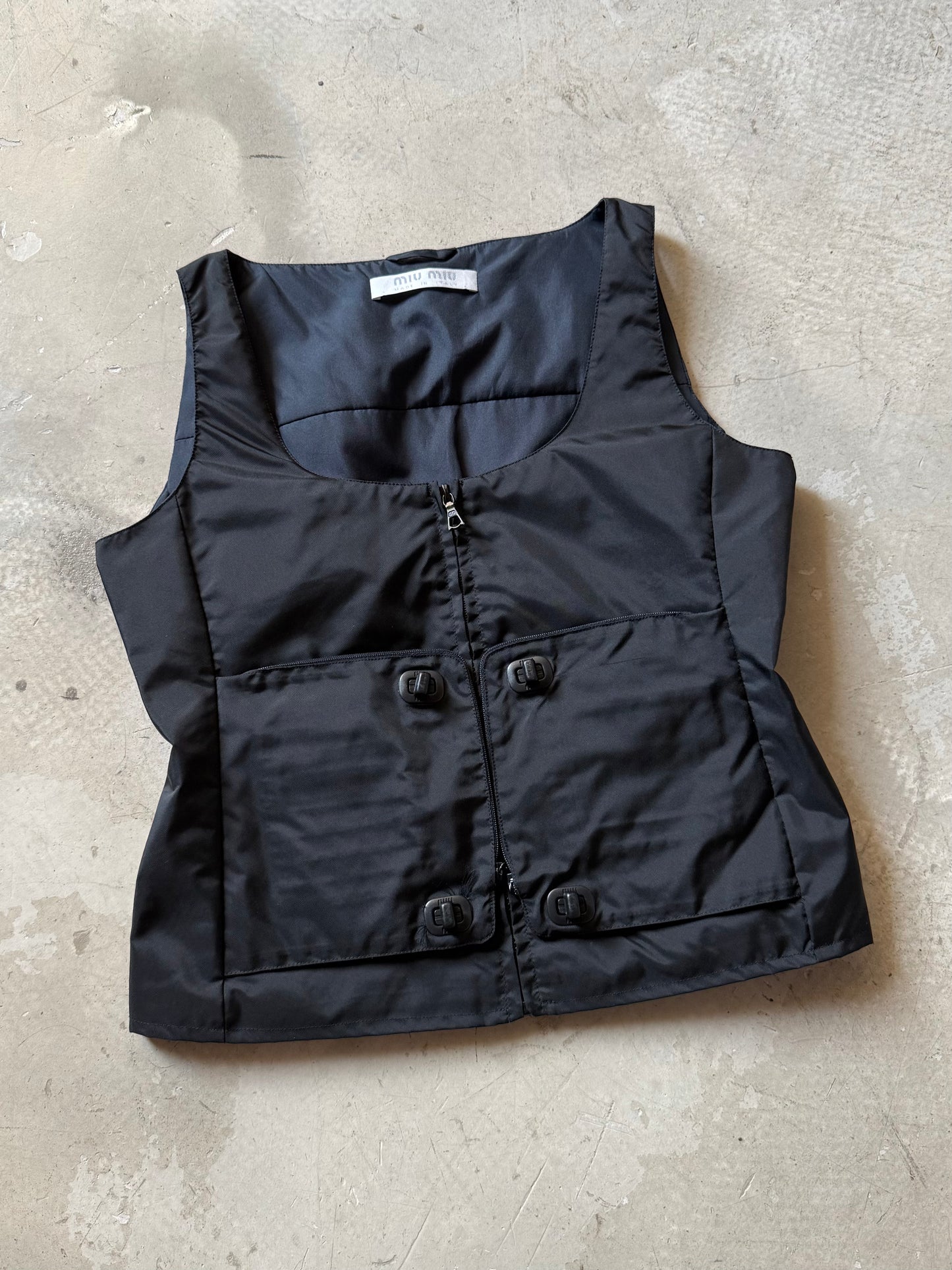 FW 99 Miu Miu Utility Vest
