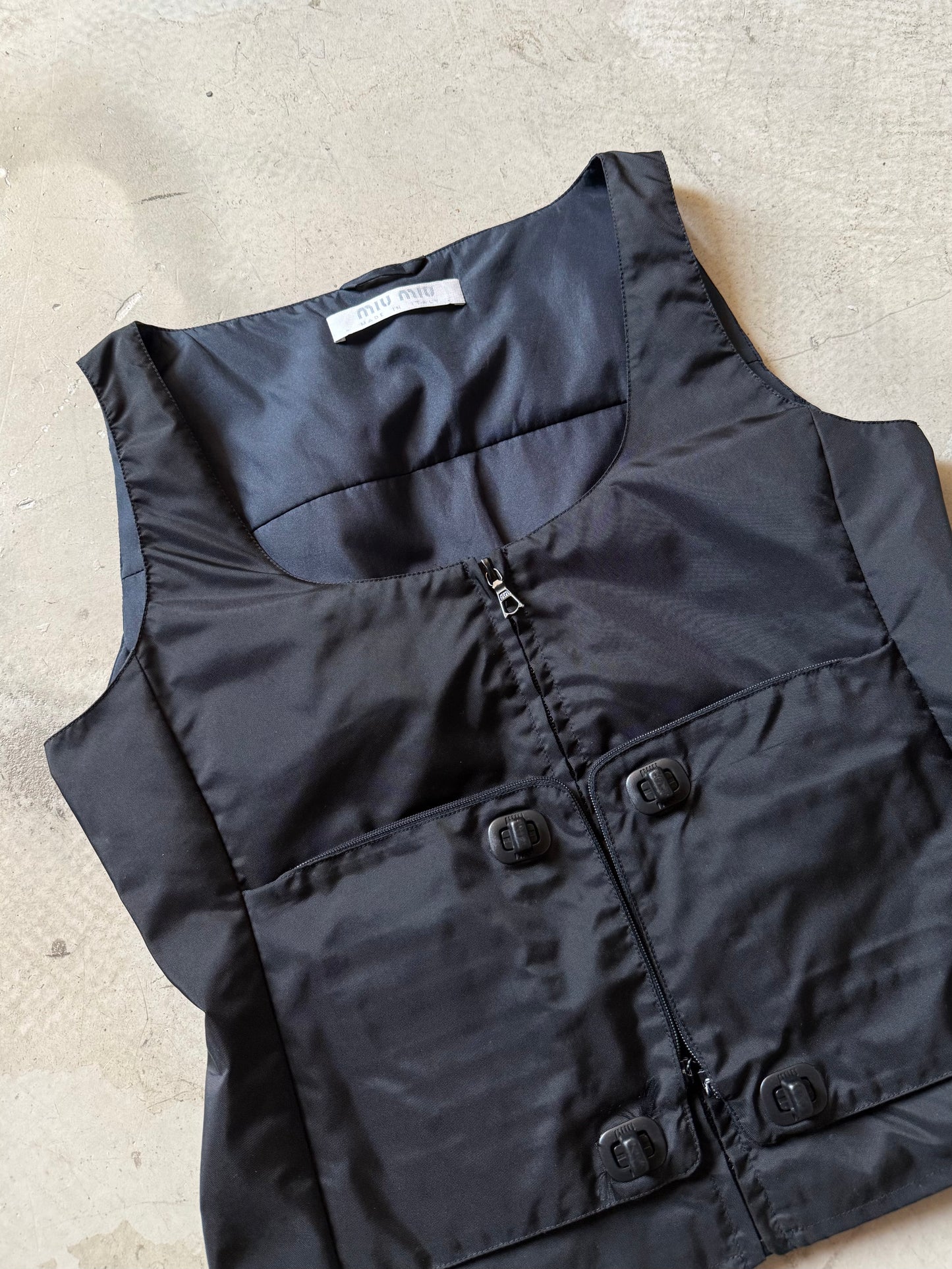 FW 99 Miu Miu Utility Vest
