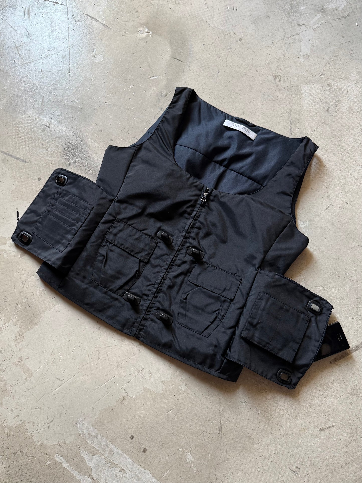 FW 99 Miu Miu Utility Vest