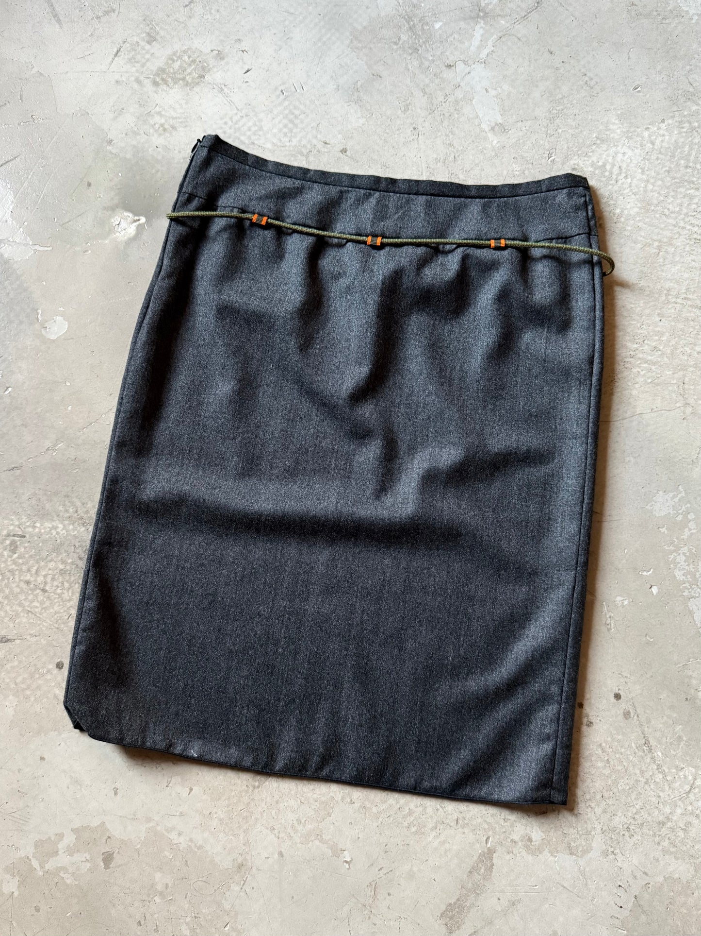 FW 99 Miu Miu Wool Skirt