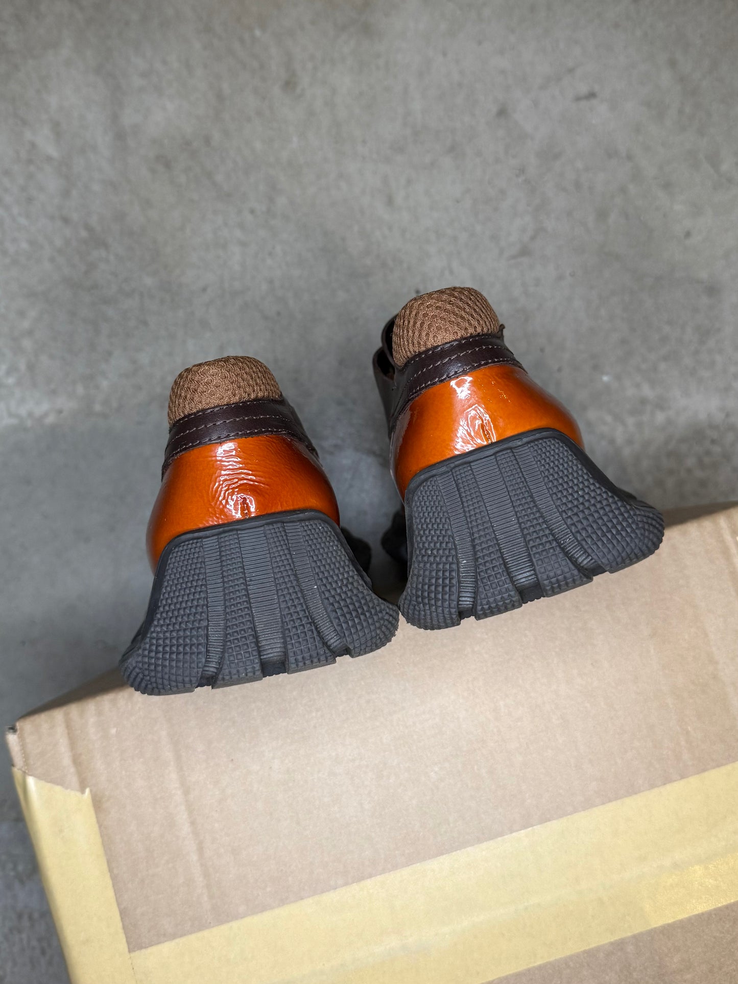 FW 99 Miu Miu Leather Trainers