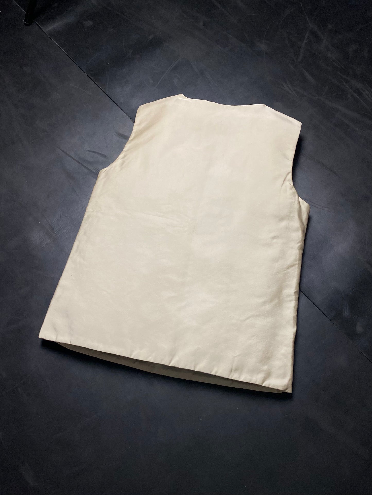 FW 98 Prada Padded Silk Vest