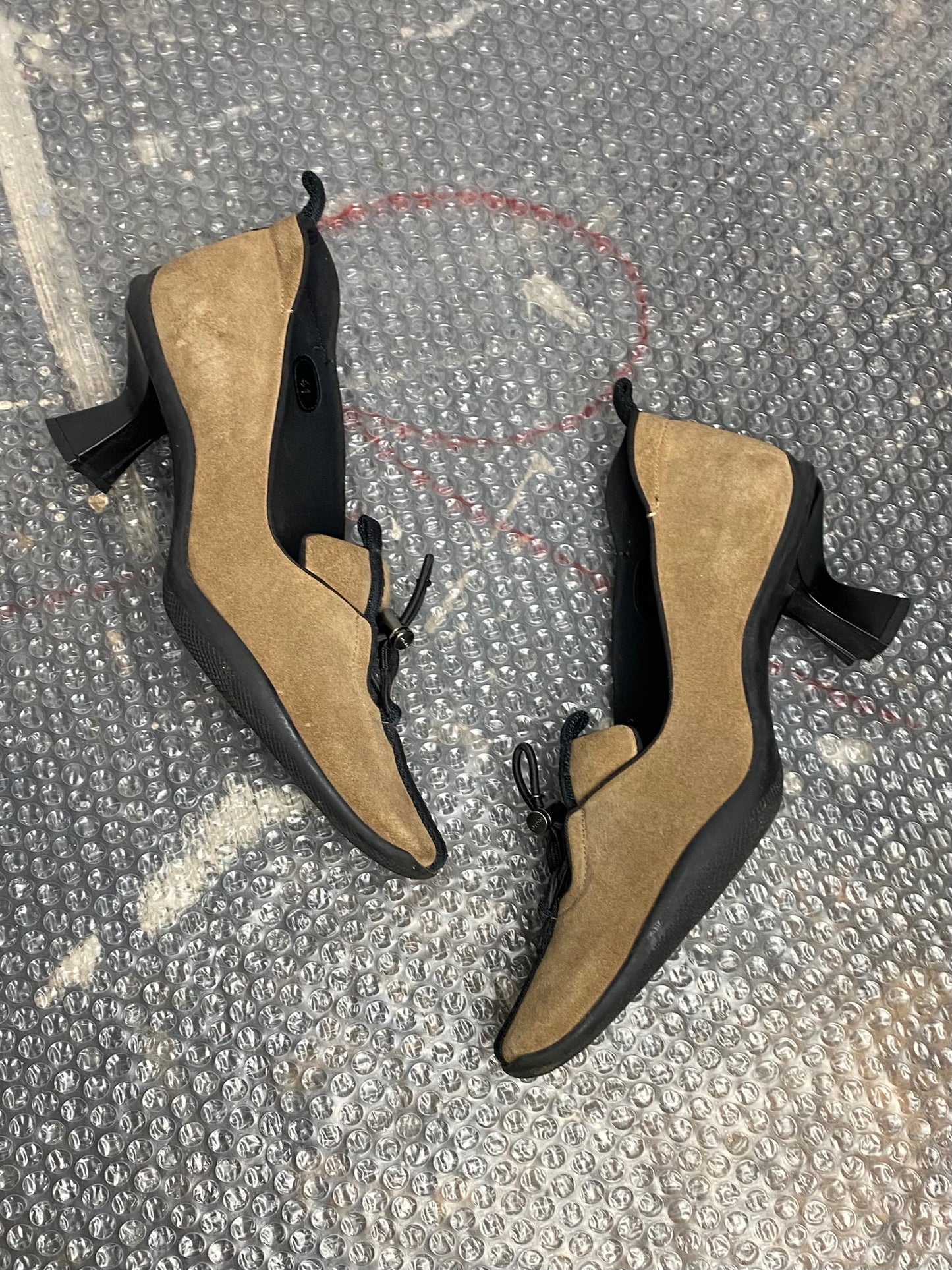 FW 99 Prada Suede Heels