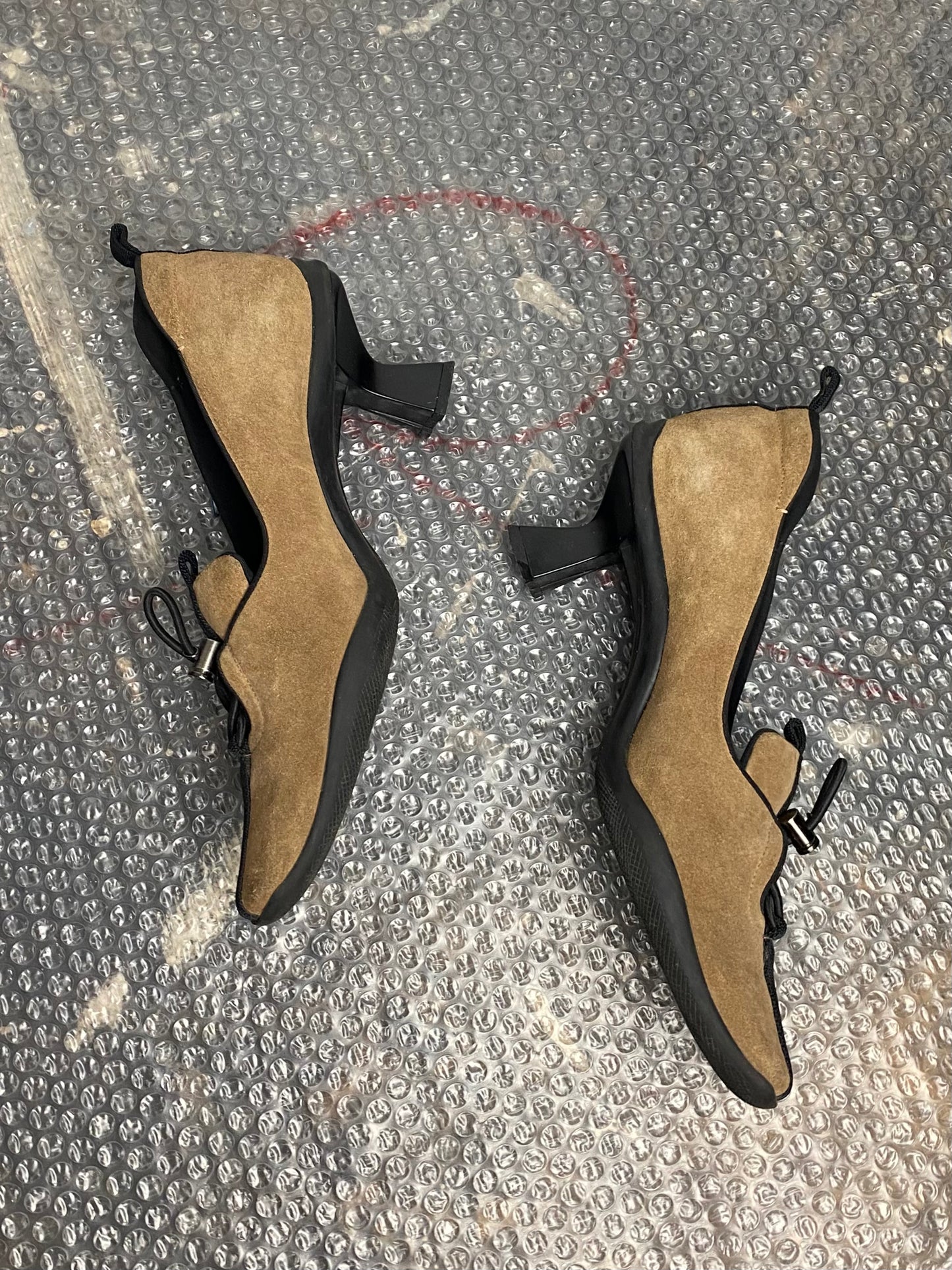 FW 99 Prada Suede Heels