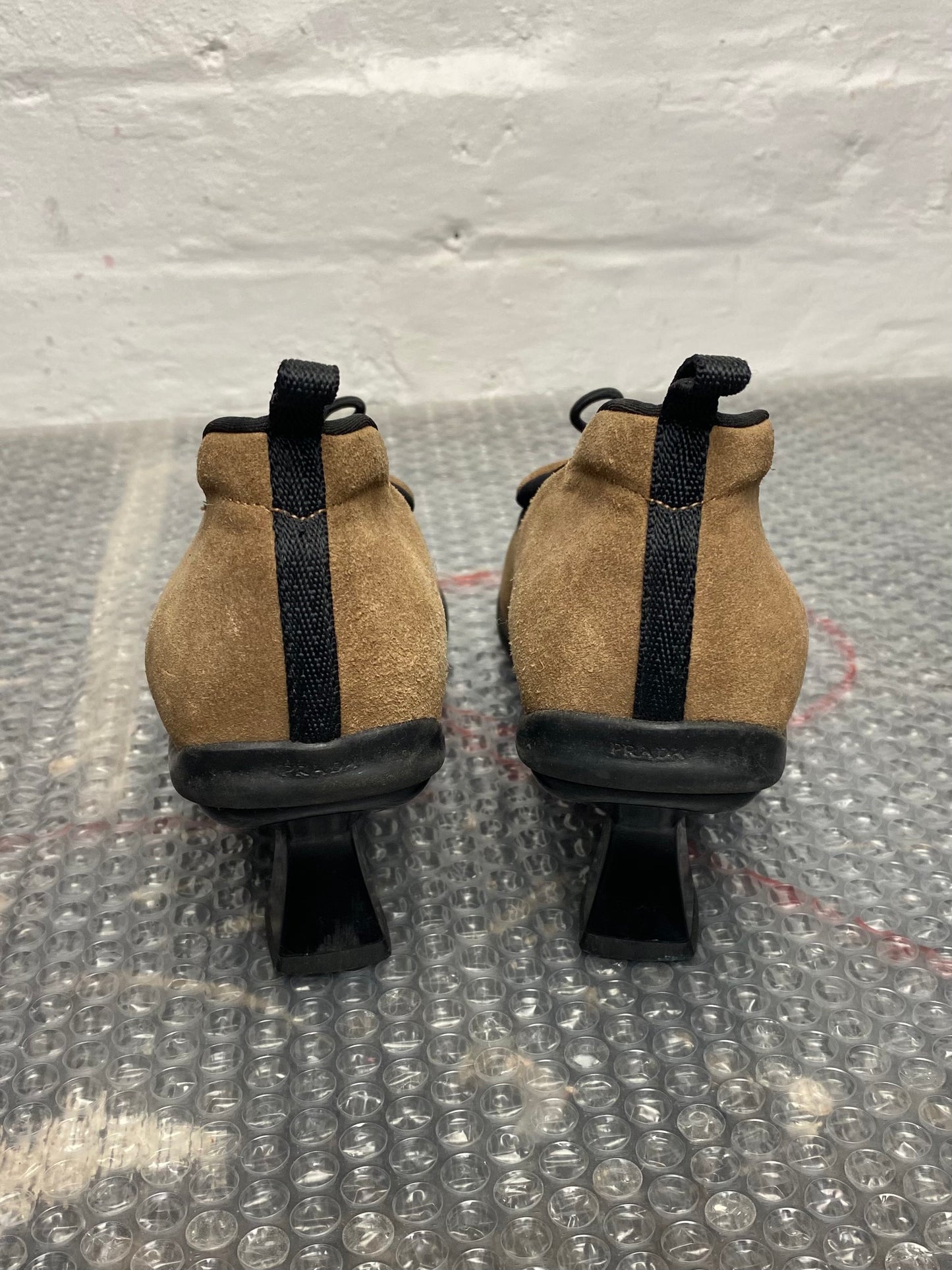 FW 99 Prada Suede Heels