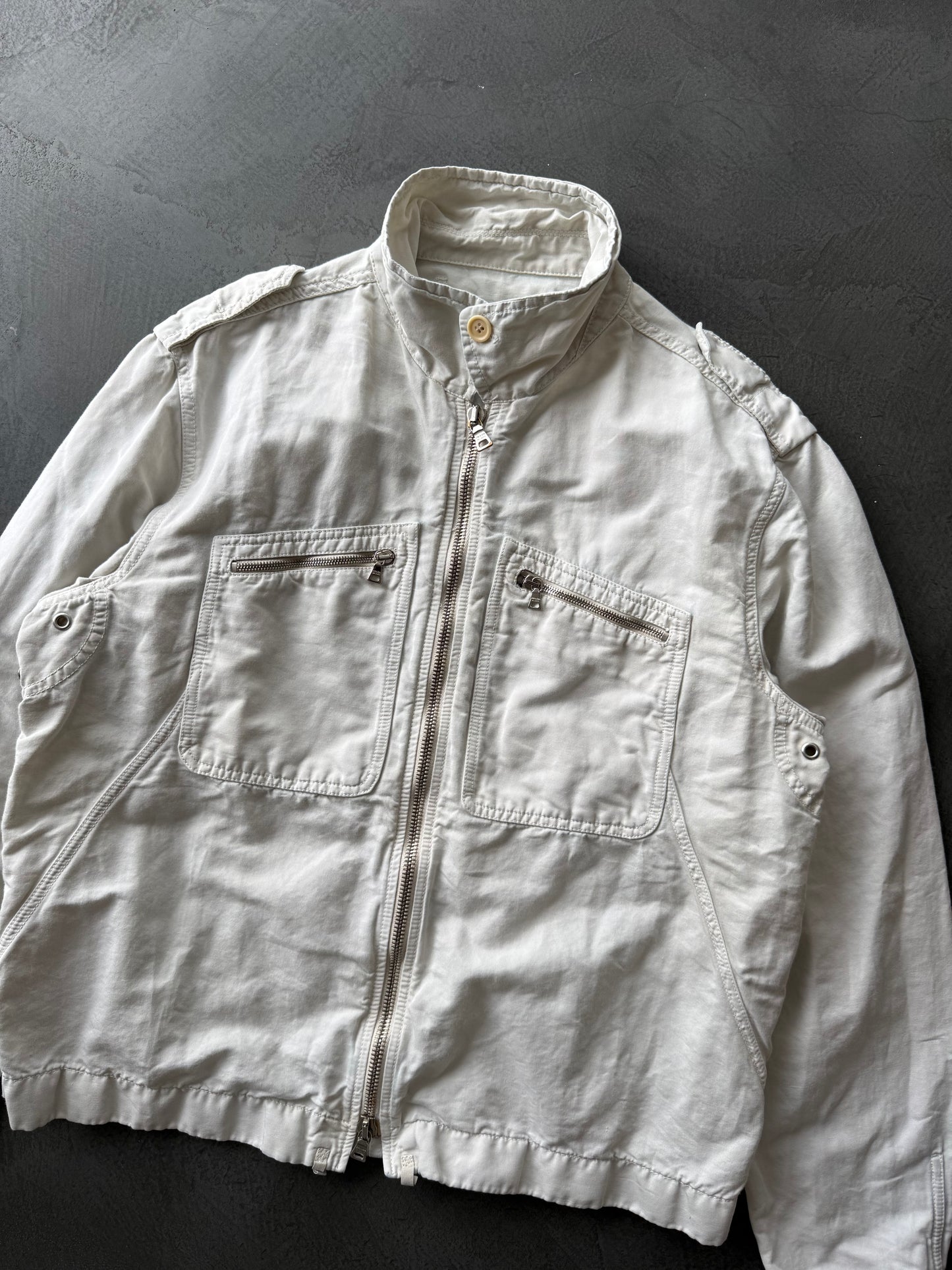 Prada Sport Linen Blend Jacket