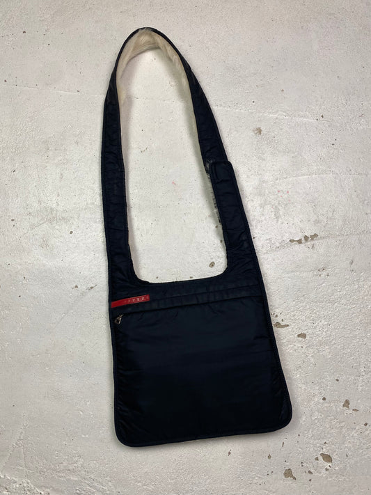 FW 99 Prada Sport Reversible Fur Sidebag