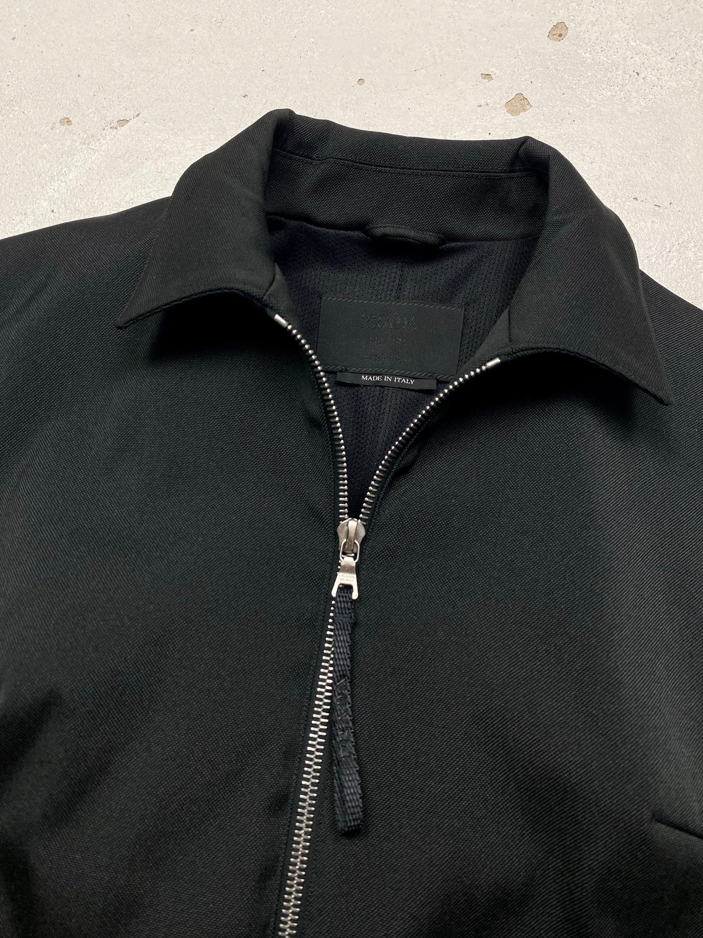 FW 99 Prada Leather Patched Jacket