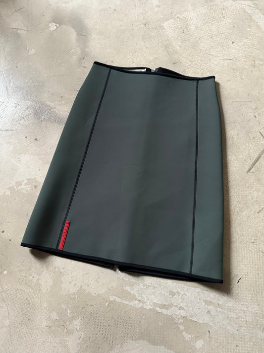 FW 99 Prada Sport Neoprene Skirt