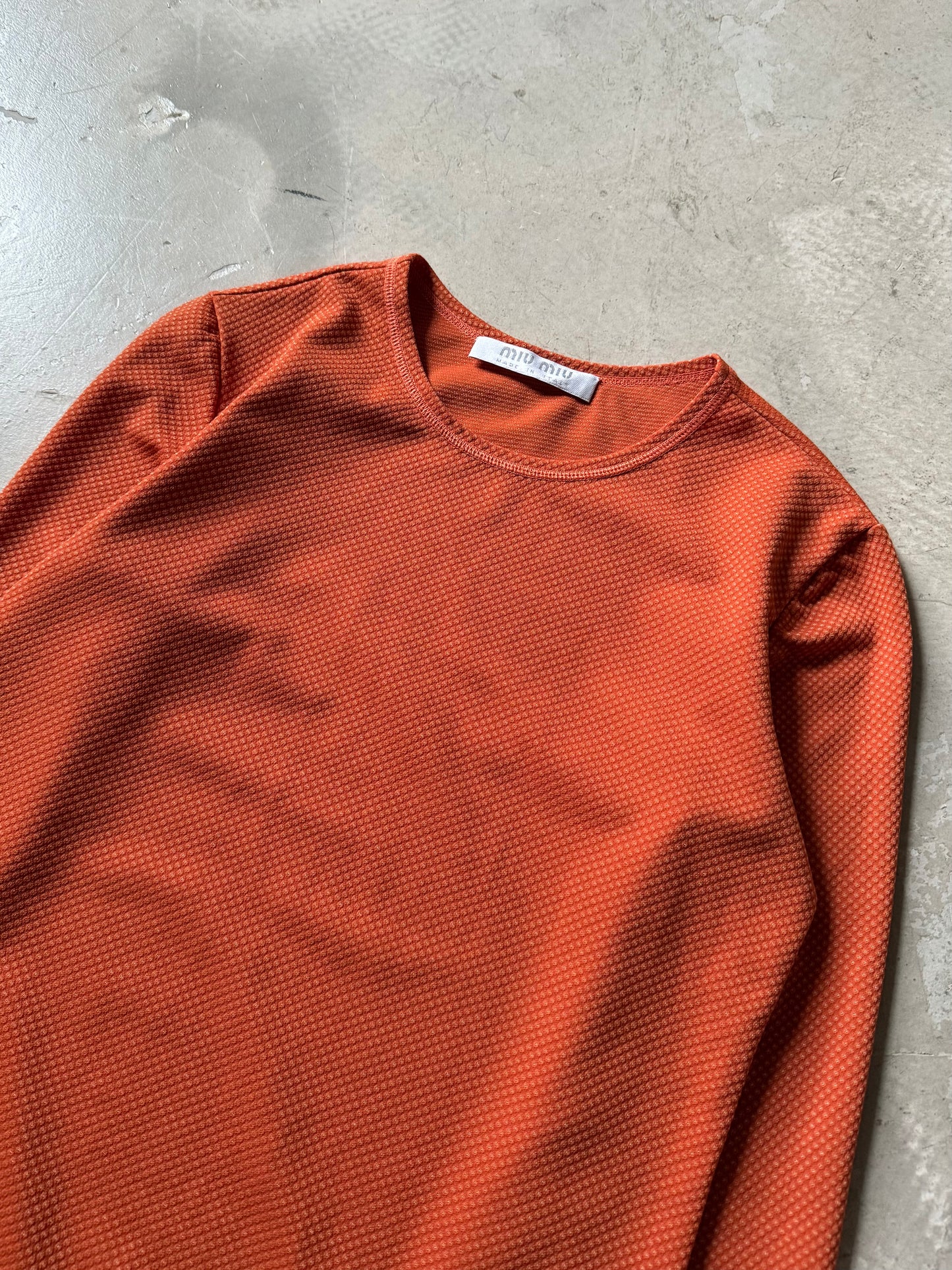 FW 99 Miu Miu Longsleeve Top