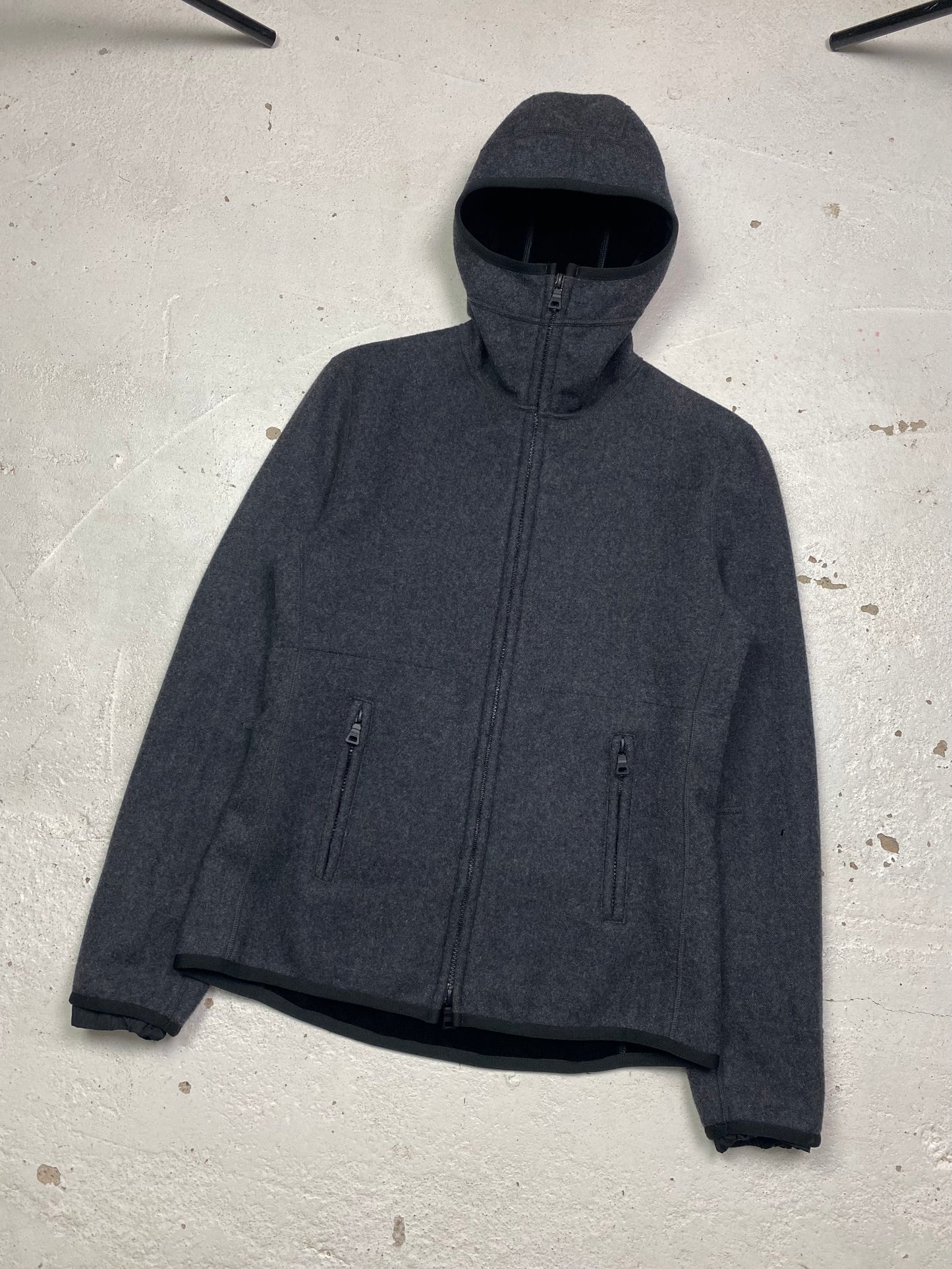 Prada Sport Wool Balaclava Jacket