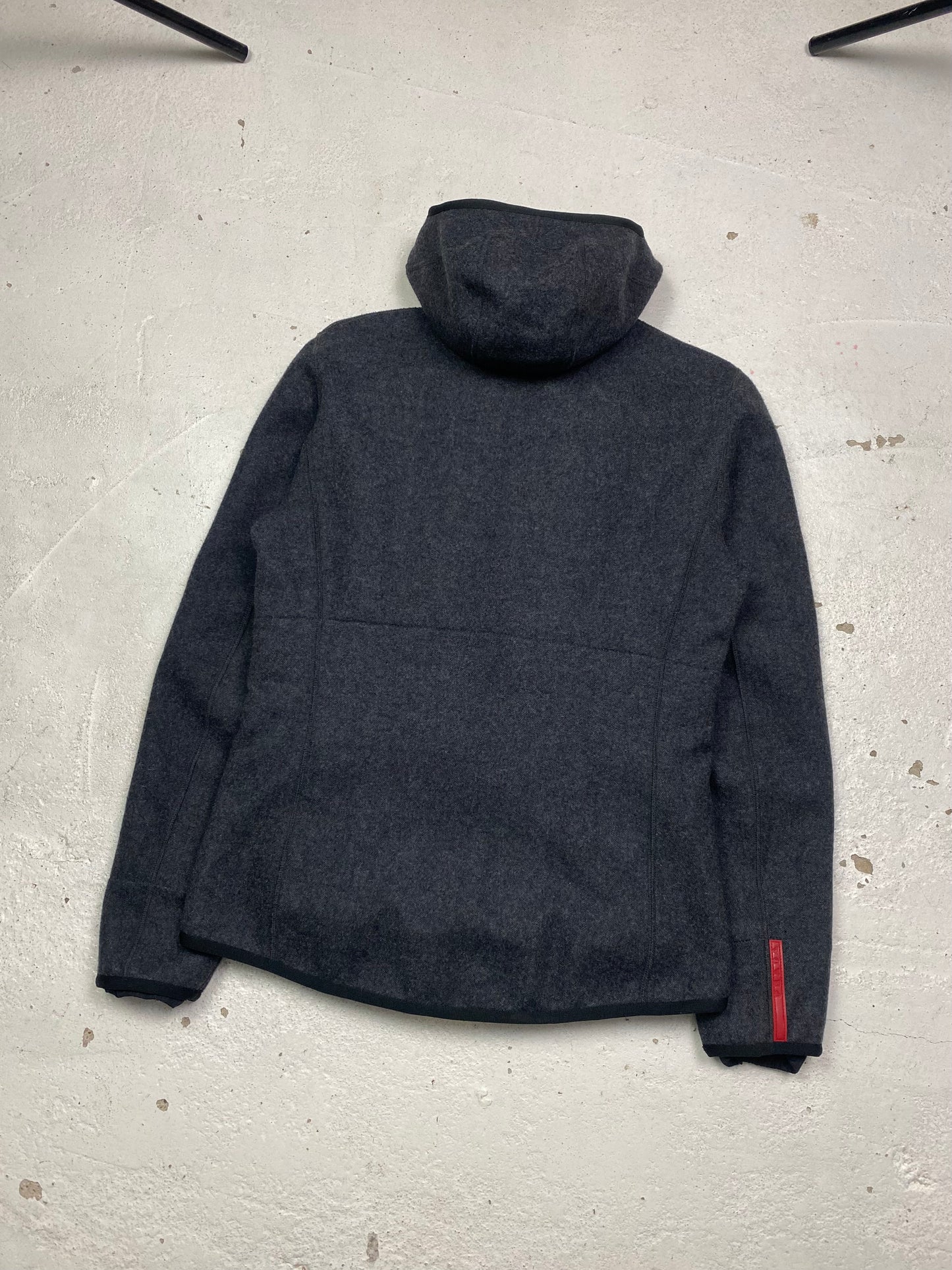 Prada Sport Wool Balaclava Jacket